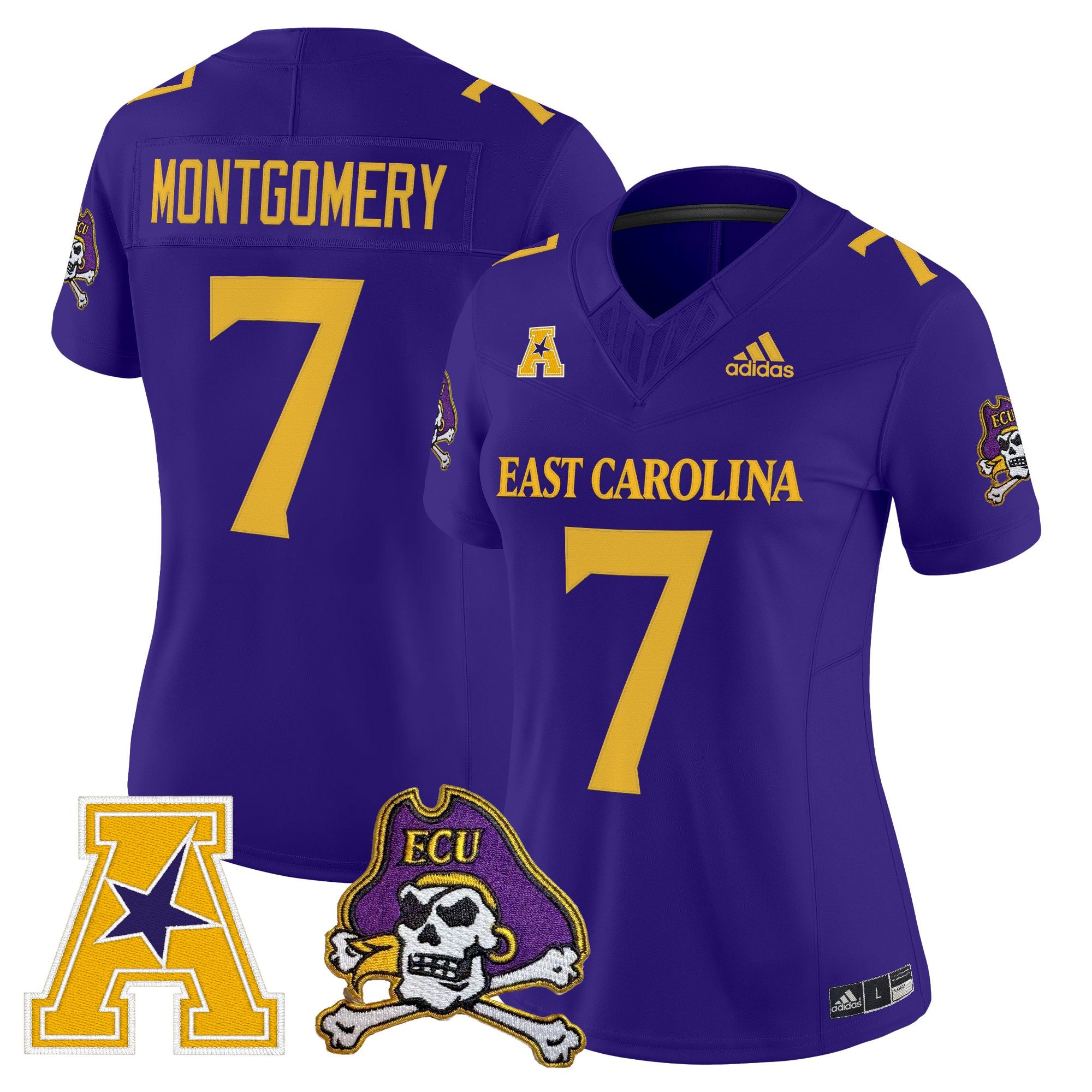 Women's East Carolina Pirates 2025 Vapor Limited Jersey - All Stitched