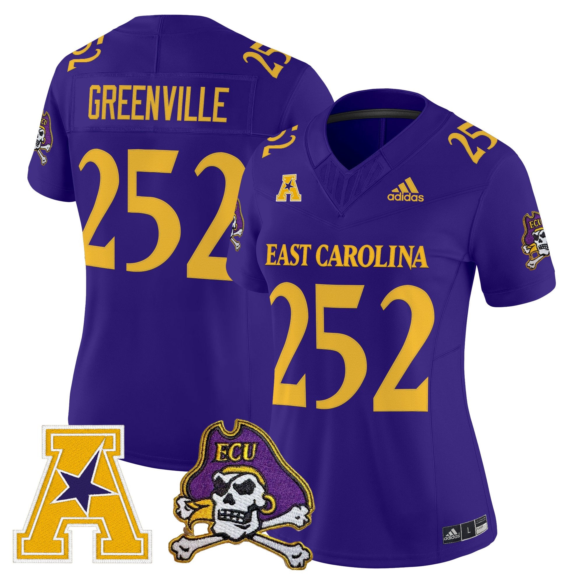 Women's East Carolina Pirates 2025 Vapor Limited Jersey - All Stitched