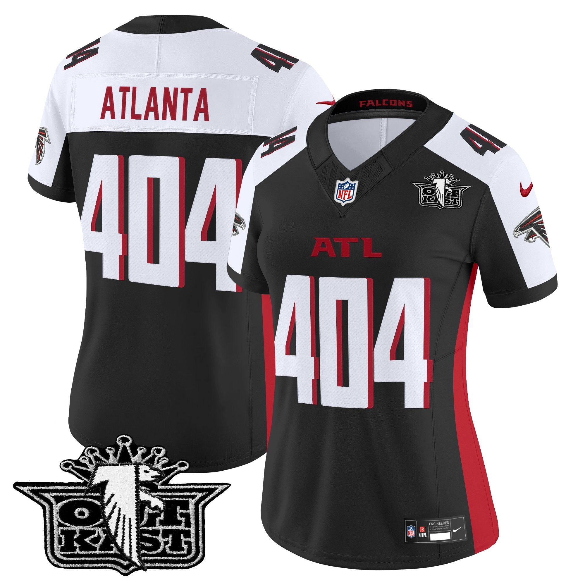 Women's Outkast x Atlanta Falcons 2025 Vapor Limited Jersey - All Stitched