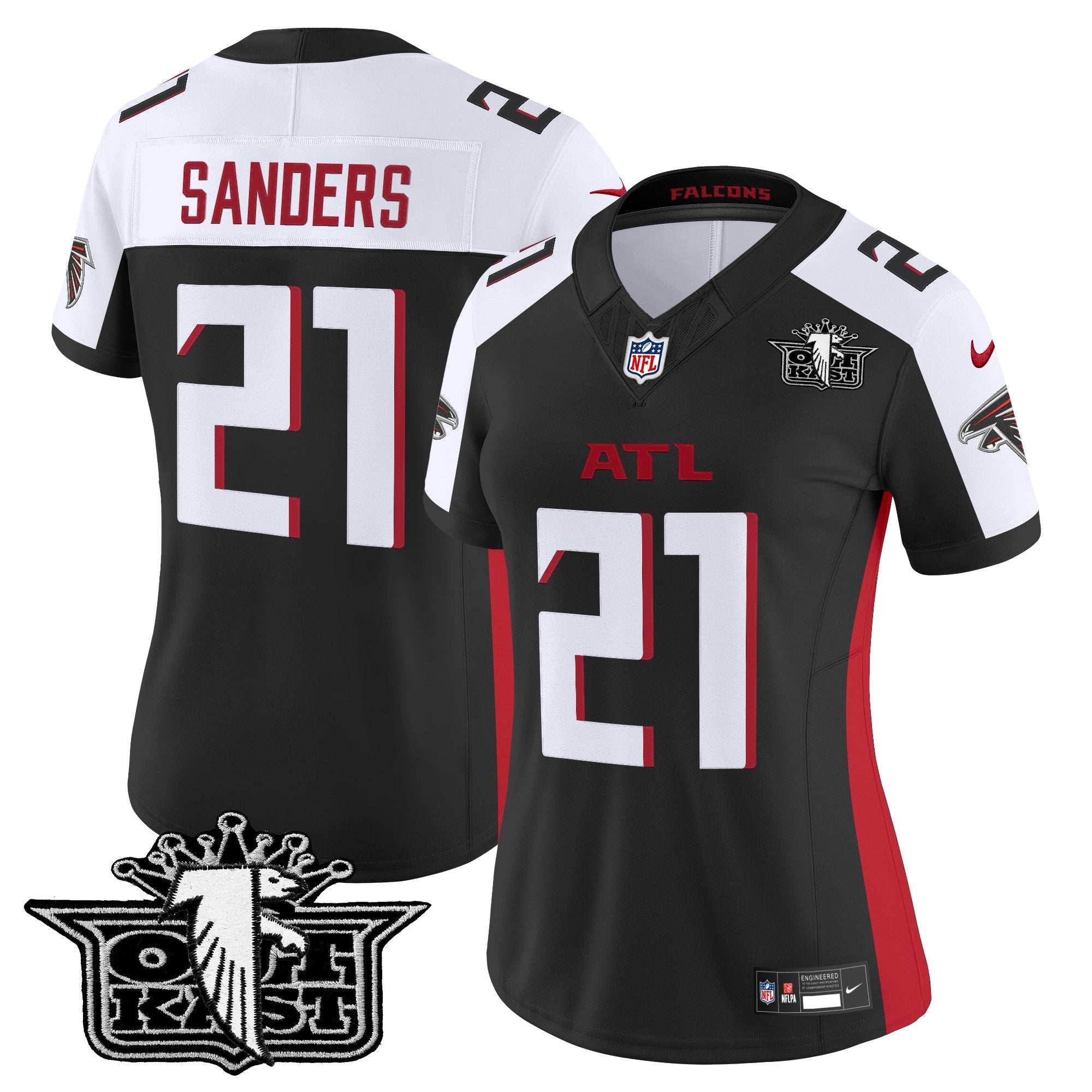 Women's Outkast x Atlanta Falcons 2025 Vapor Limited Jersey - All Stitched