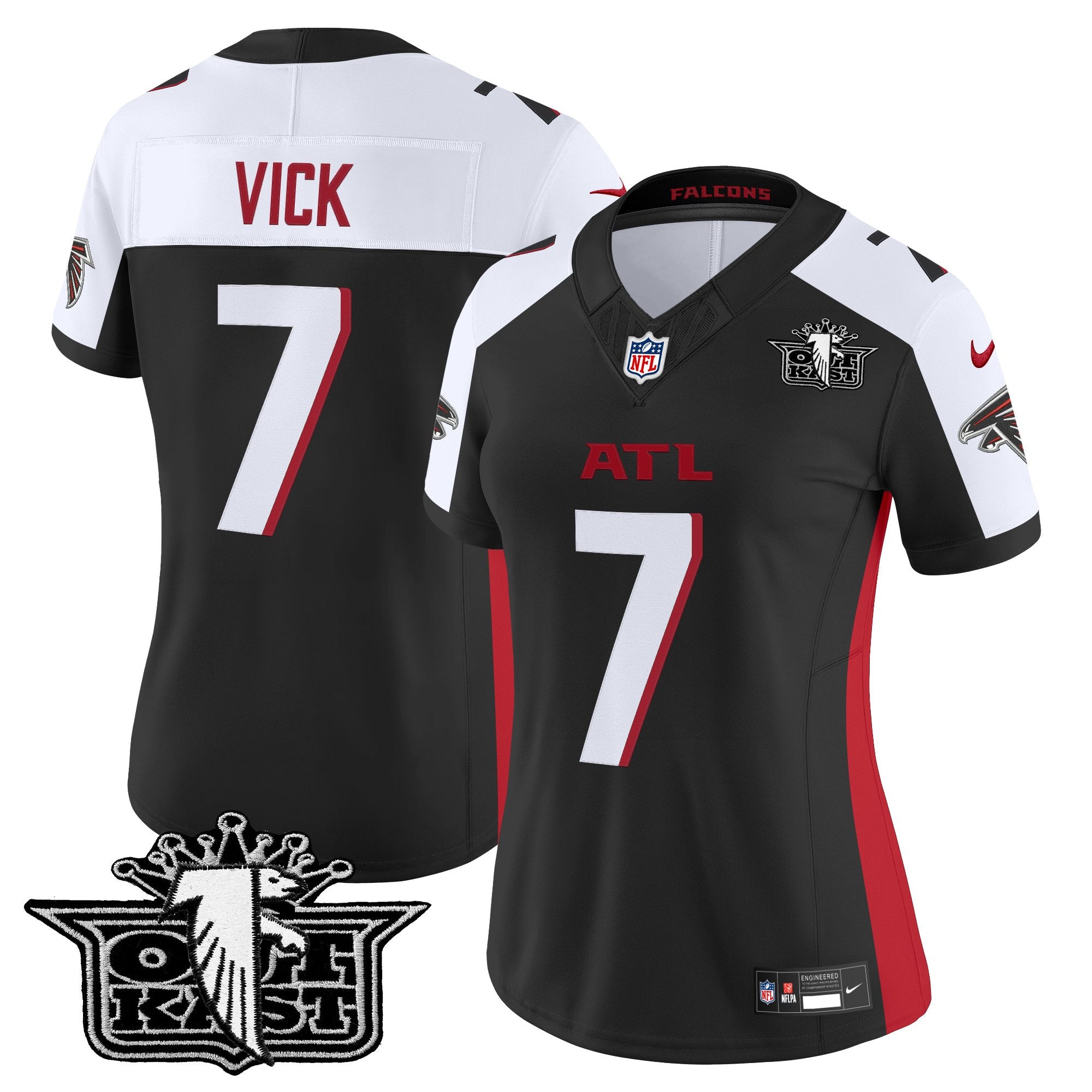 Women's Outkast x Atlanta Falcons 2025 Vapor Limited Jersey - All Stitched