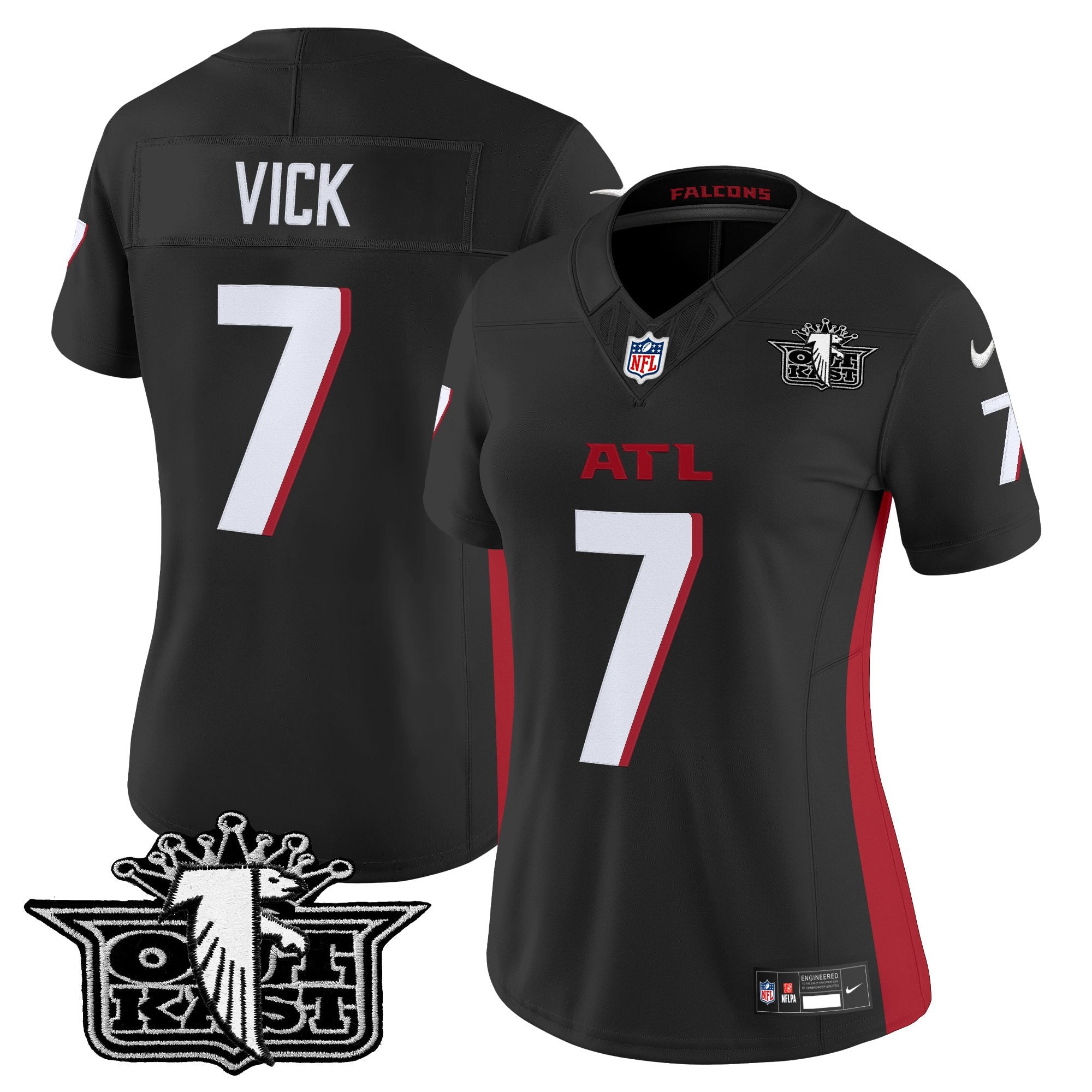 Women's Outkast x Atlanta Falcons 2025 Vapor Limited Jersey - All Stitched