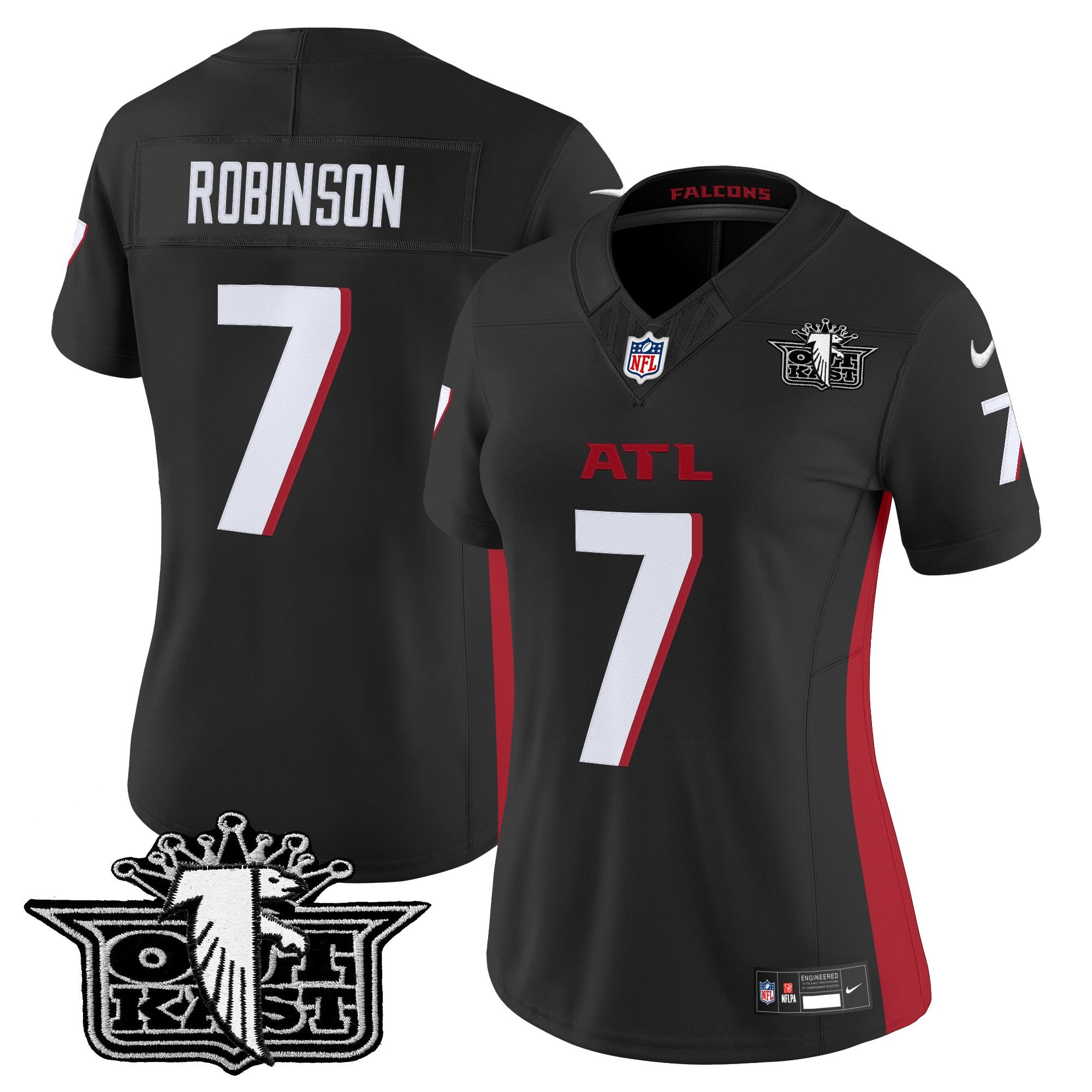 Women's Outkast x Atlanta Falcons 2025 Vapor Limited Jersey - All Stitched