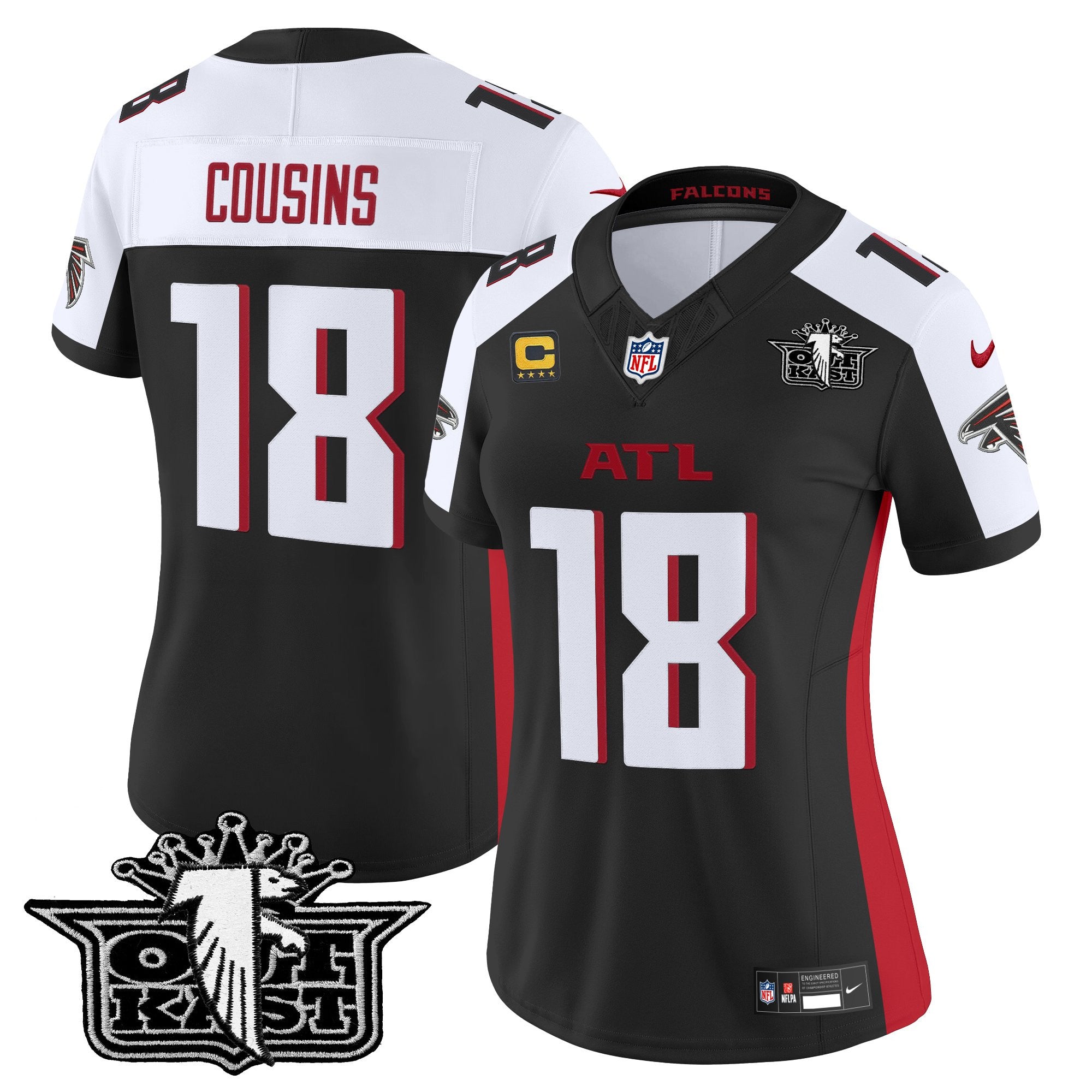 Women's Outkast x Atlanta Falcons 2025 Vapor Limited Jersey - All Stitched