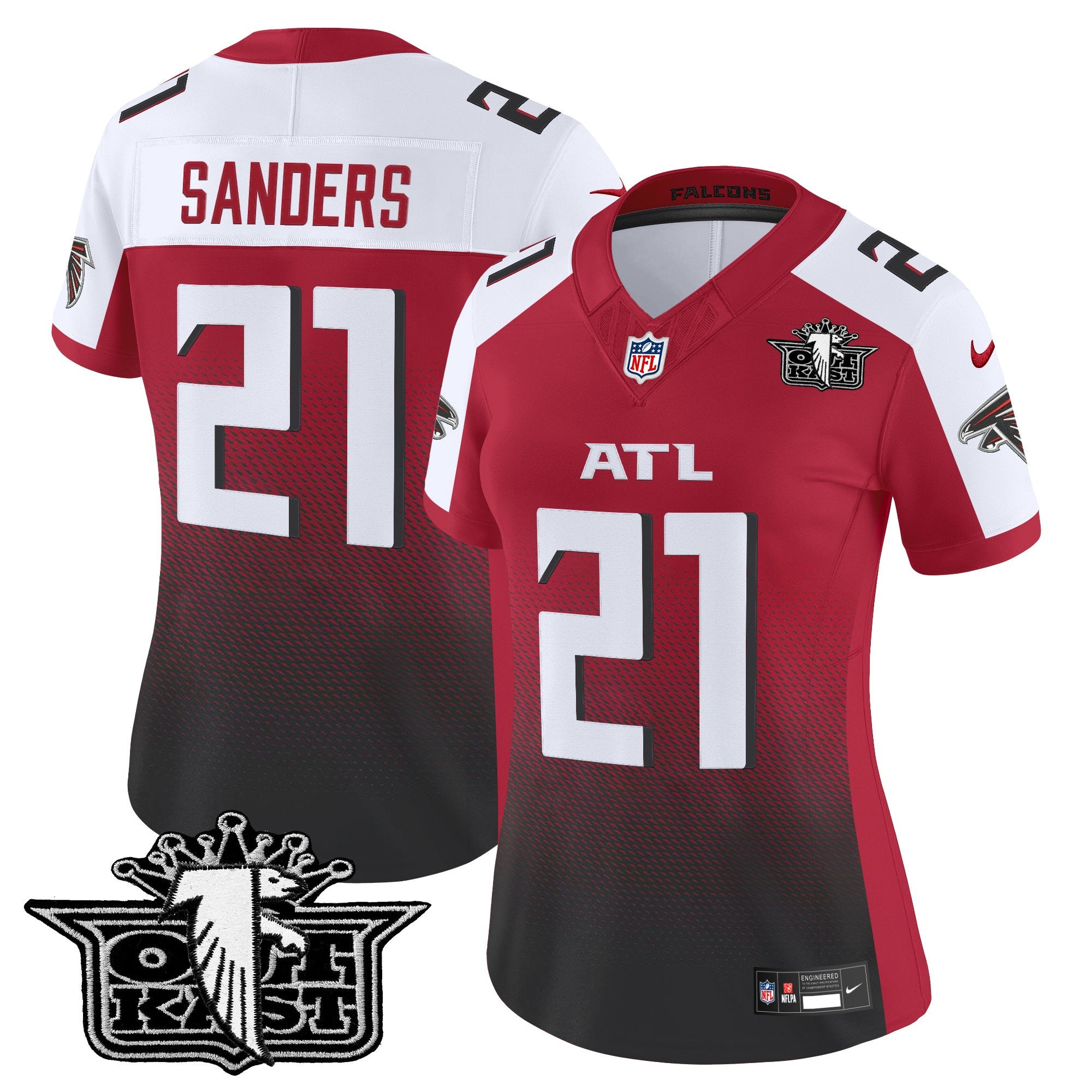 Women's Outkast x Atlanta Falcons 2025 Vapor Limited Jersey - All Stitched