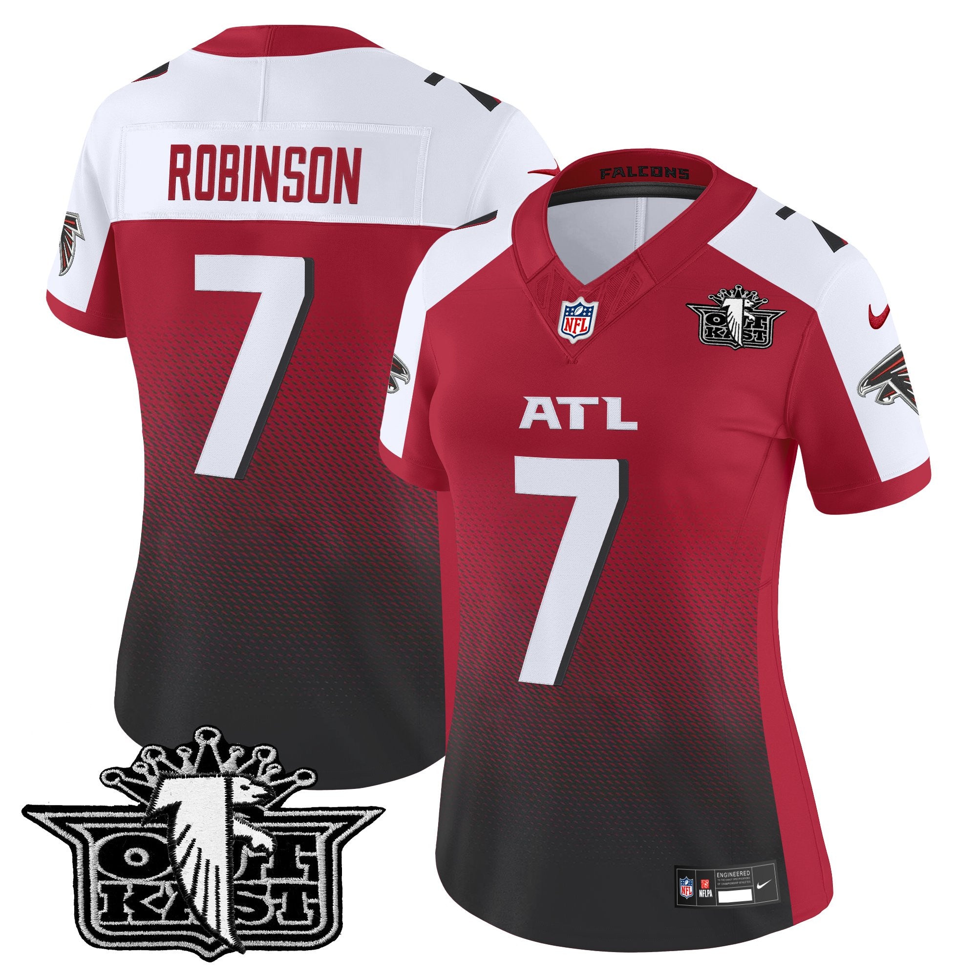 Women's Outkast x Atlanta Falcons 2025 Vapor Limited Jersey - All Stitched