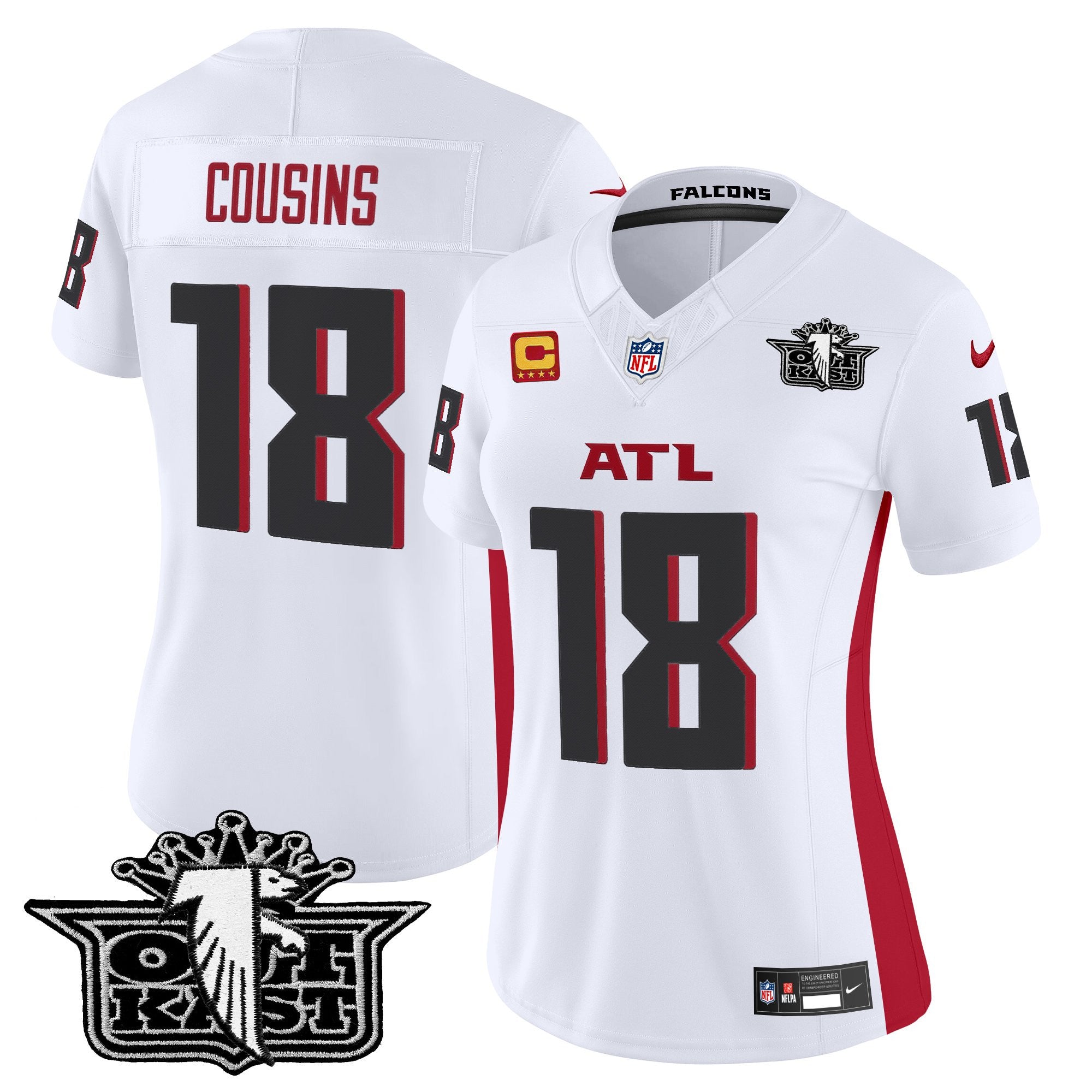 Women's Outkast x Atlanta Falcons 2025 Vapor Limited Jersey - All Stitched