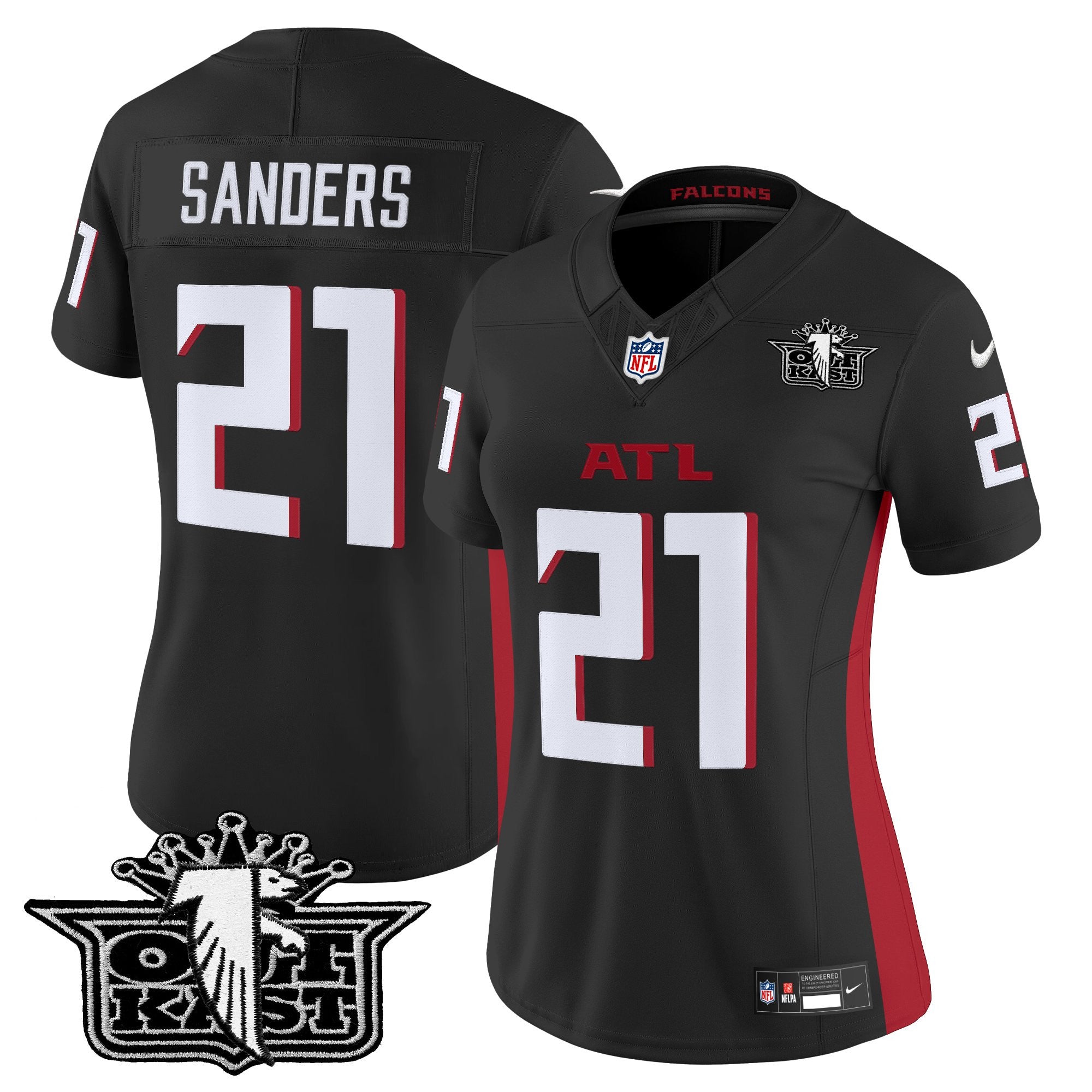 Women's Outkast x Atlanta Falcons 2025 Vapor Limited Jersey - All Stitched