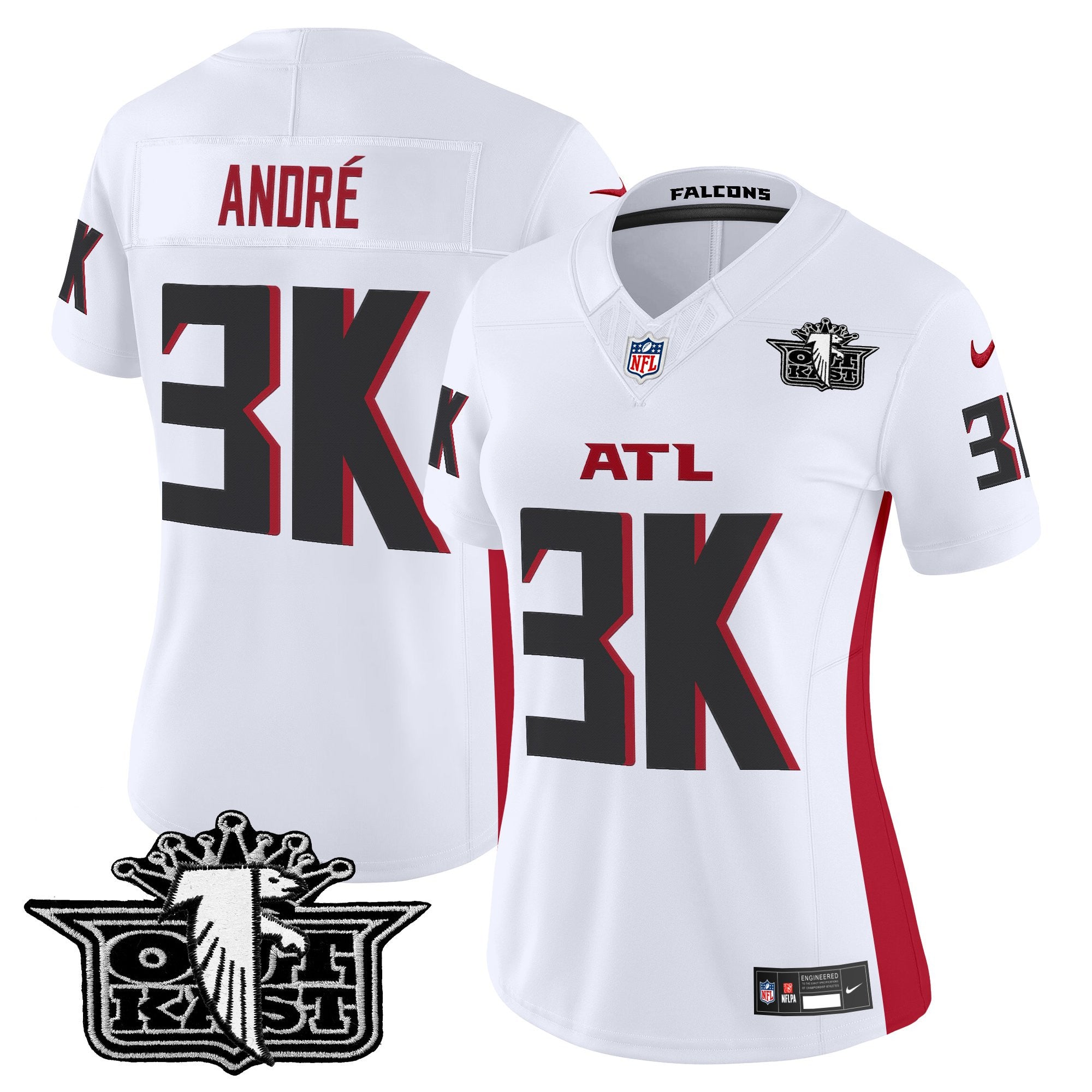 Women's Outkast x Atlanta Falcons 2025 Vapor Limited Jersey - All Stitched