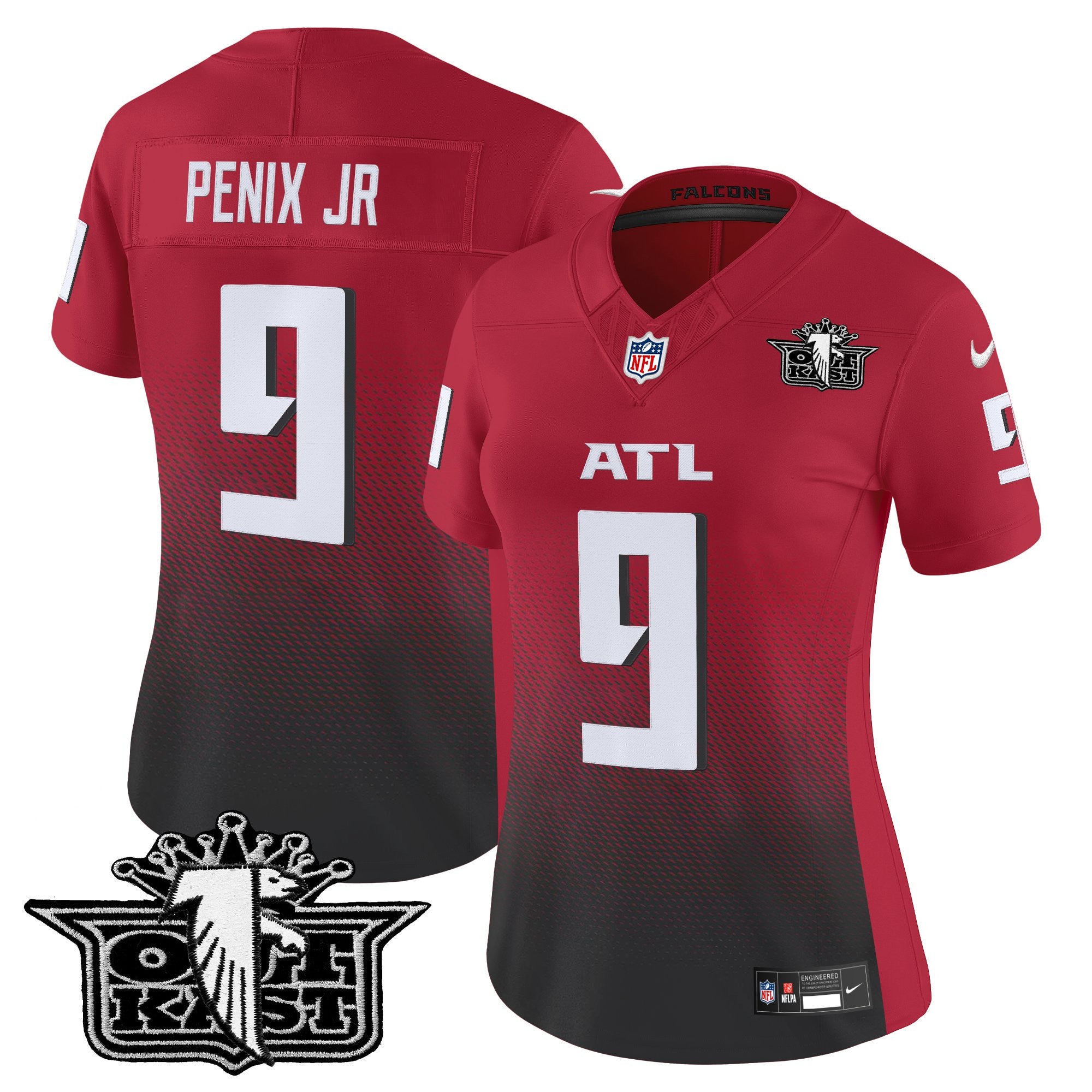 Women's Outkast x Atlanta Falcons 2025 Vapor Limited Jersey - All Stitched