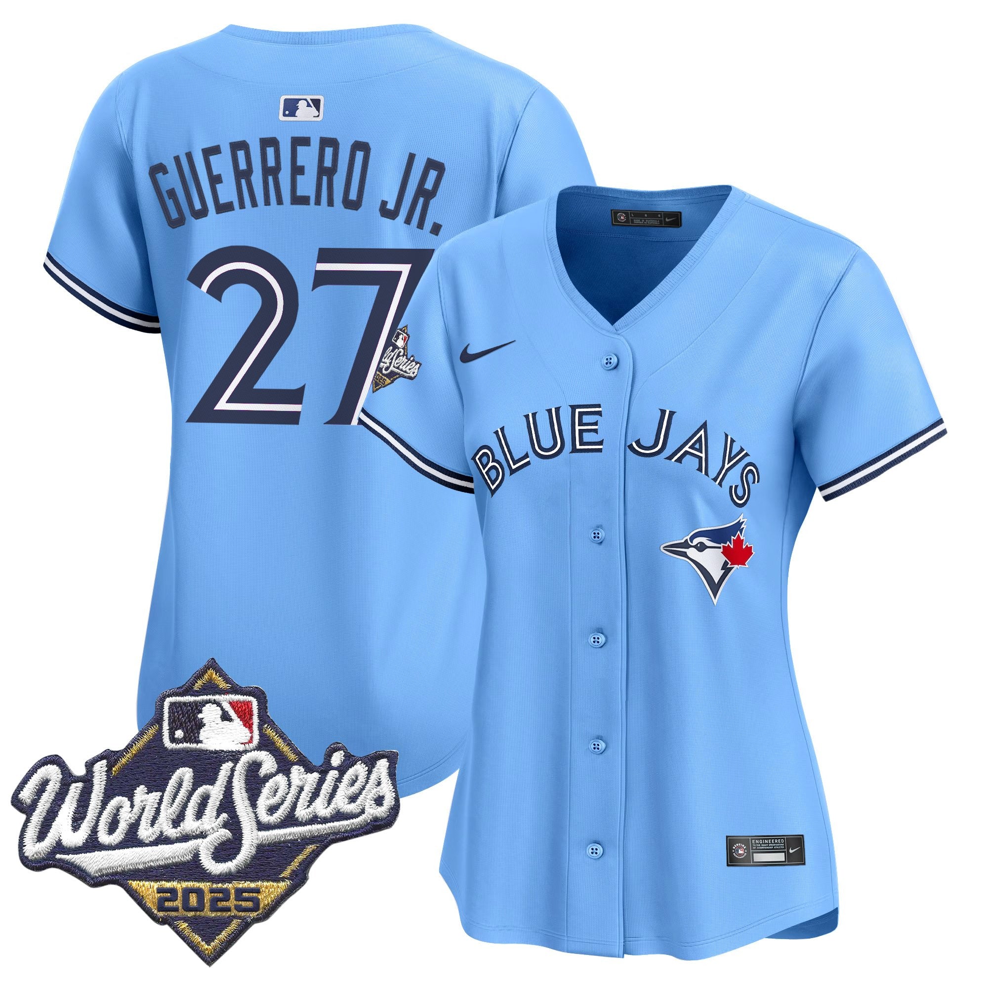 Women's Toronto Blue Jays 2025 World Series Vapor Premier Limited Jersey - All Stitched