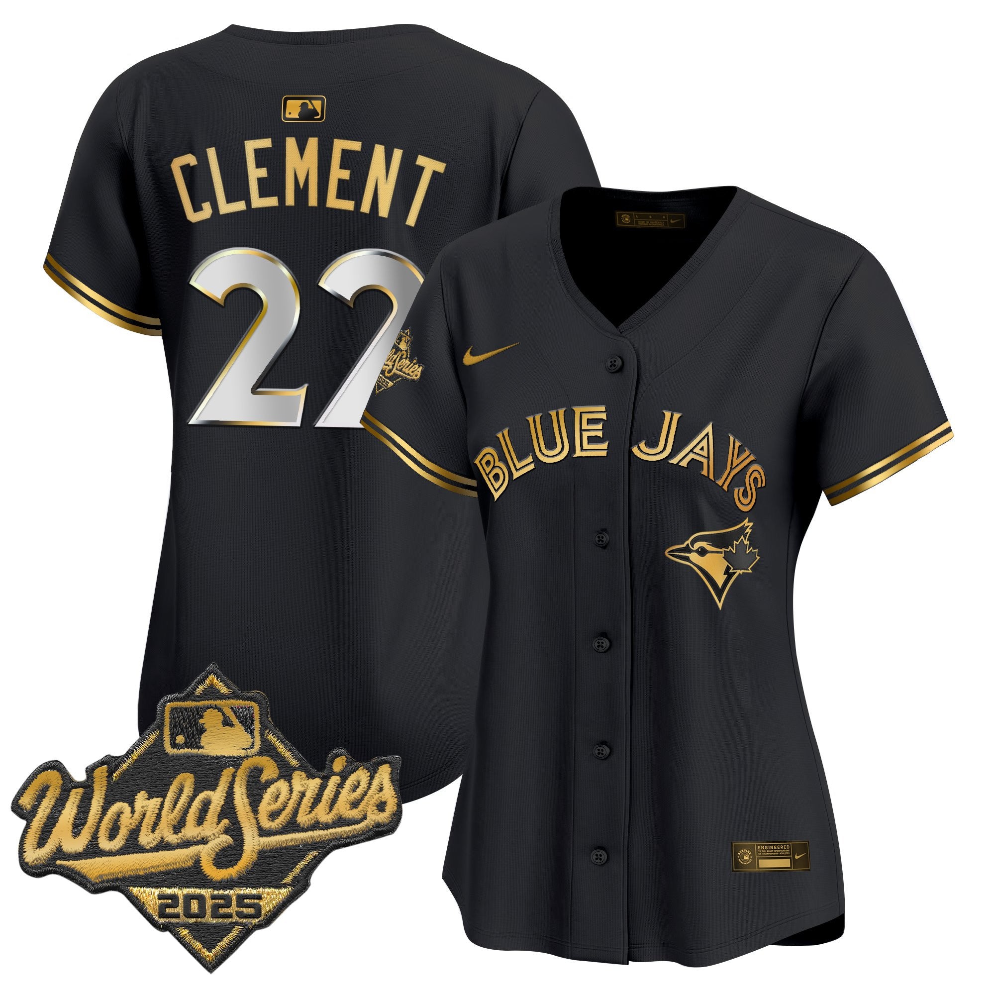 Women's Toronto Blue Jays 2025 World Series Vapor Premier Limited Jersey - All Stitched