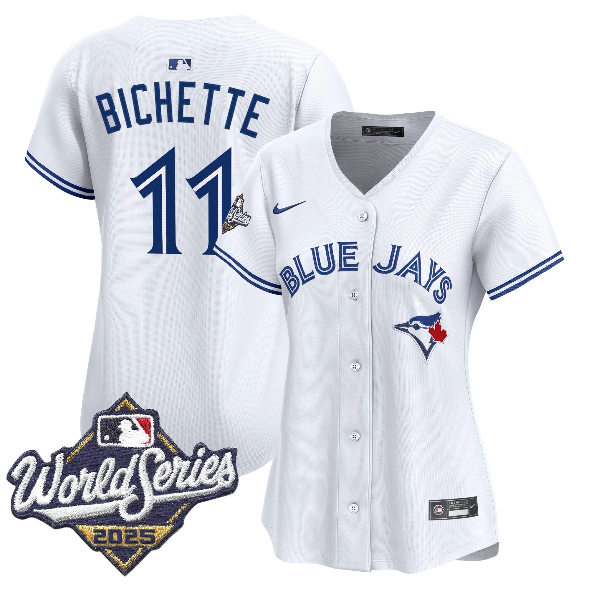 Women's Toronto Blue Jays 2025 World Series Vapor Premier Limited Jersey - All Stitched