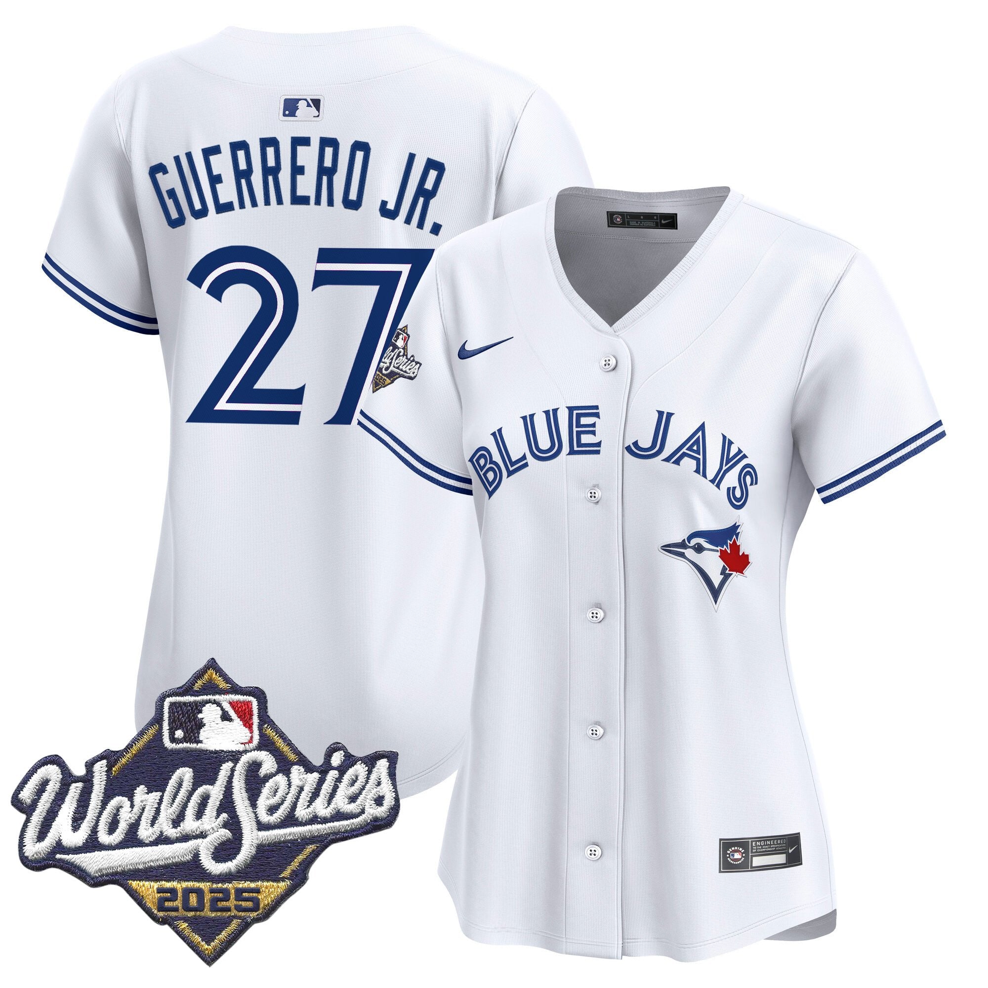 Women's Toronto Blue Jays 2025 World Series Vapor Premier Limited Jersey - All Stitched