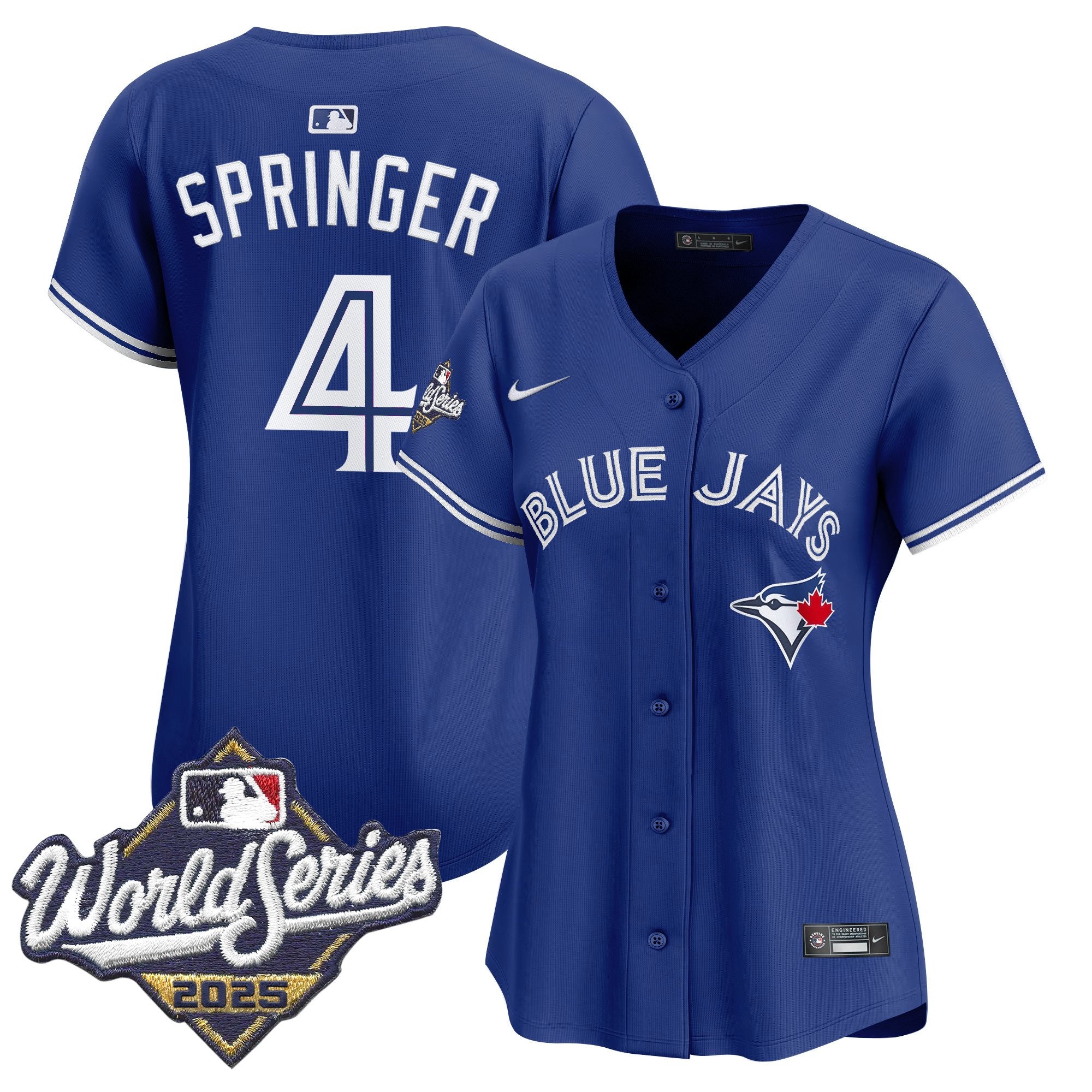 Women's Toronto Blue Jays 2025 World Series Vapor Premier Limited Jersey - All Stitched