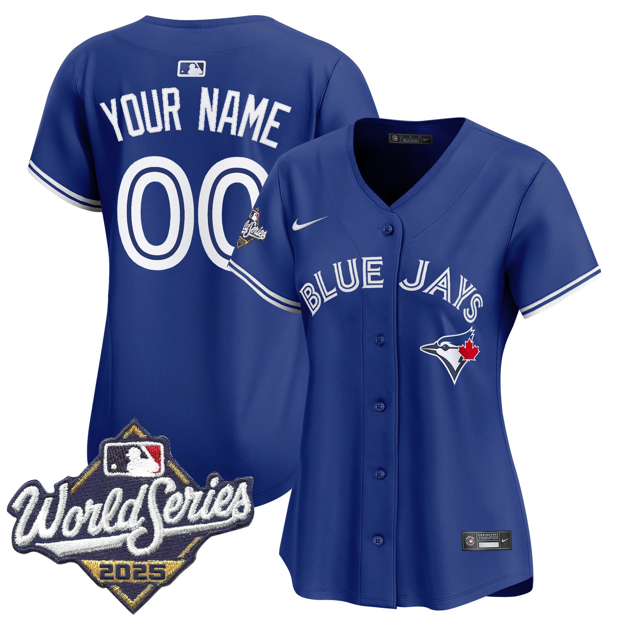 Toronto Blue Jays 2025 World Series Vapor Premier Limited Custom Jersey - All Stitched