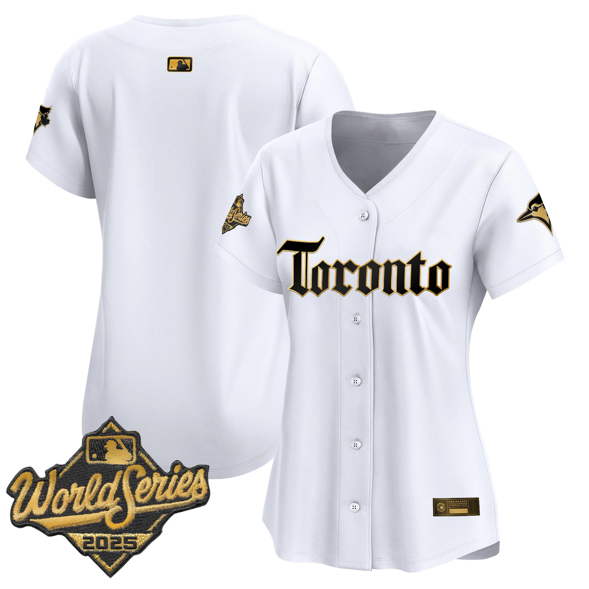 Women's Toronto Blue Jays 2025 World Series Vapor Premier Limited Jersey - Gothic North Edition - All Stitched