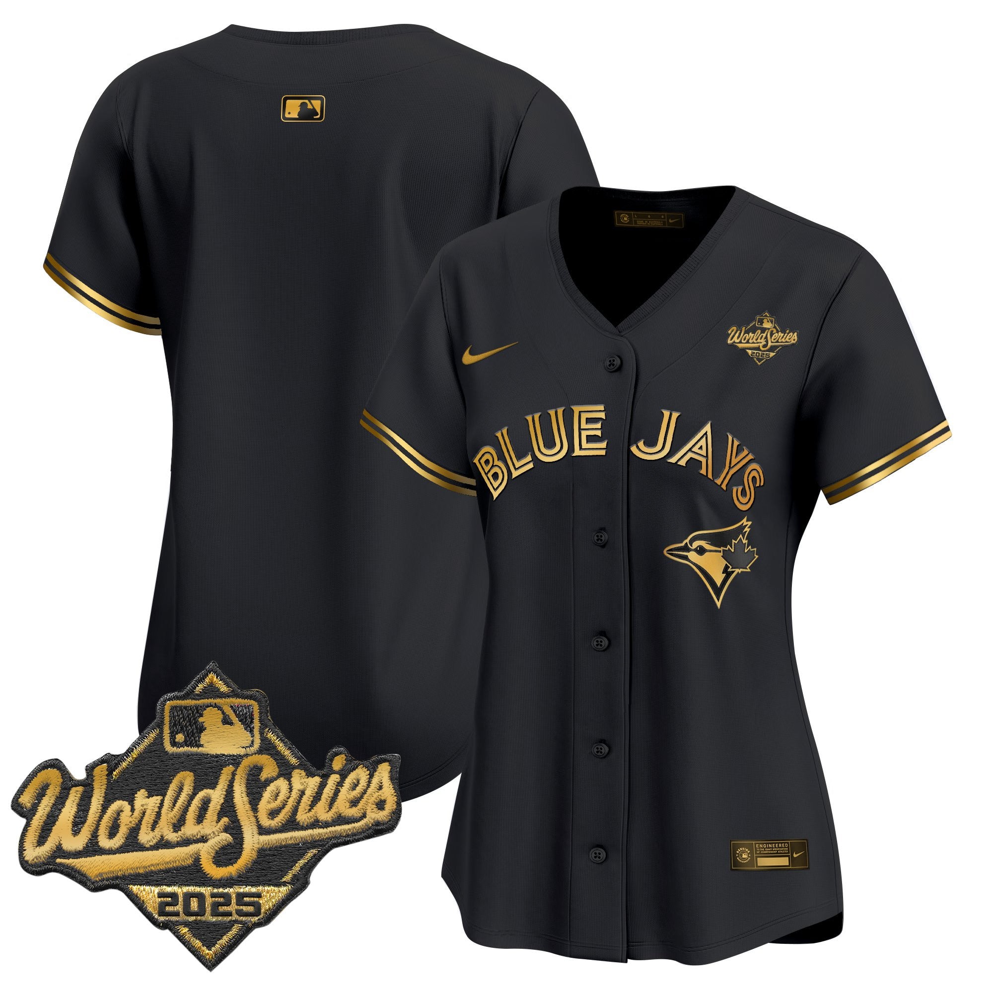 Women's Toronto Blue Jays 2025 World Series Vapor Premier Limited Jersey V2 - All Stitched