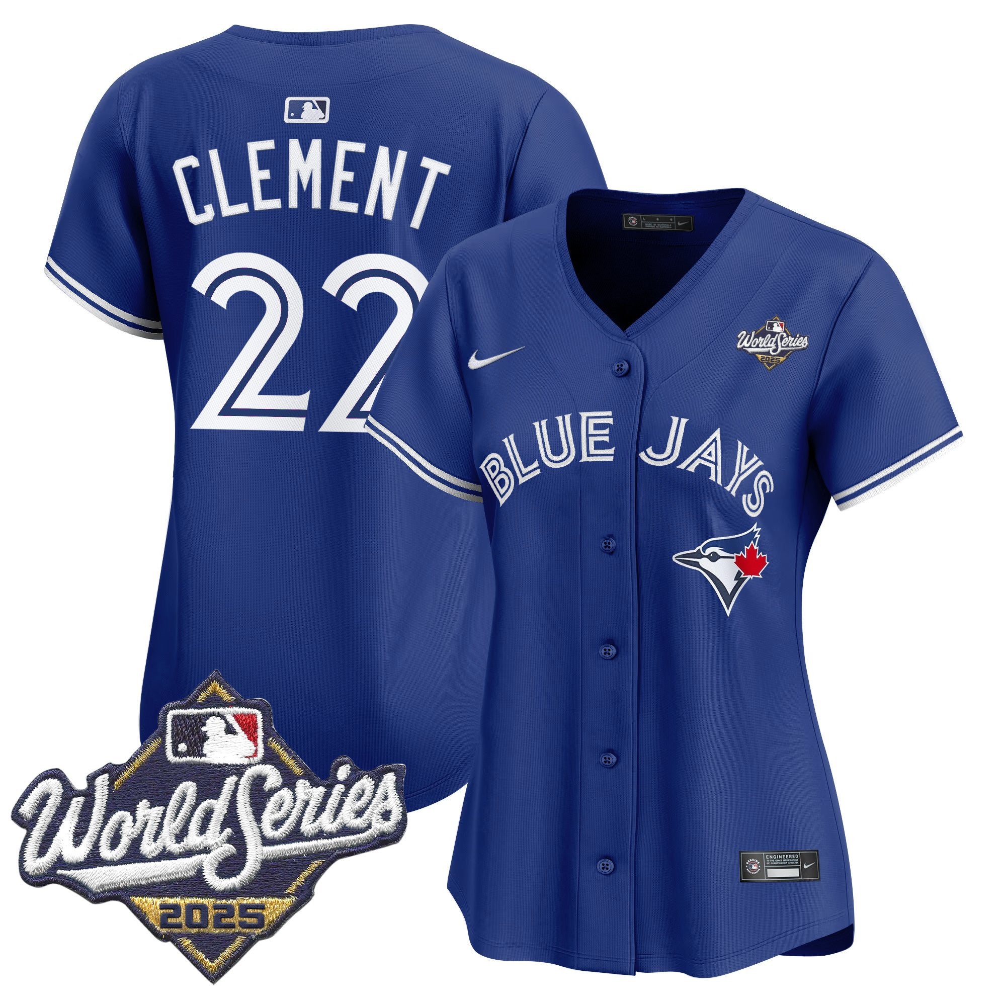 Women's Toronto Blue Jays 2025 World Series Vapor Premier Limited Jersey V2 - All Stitched