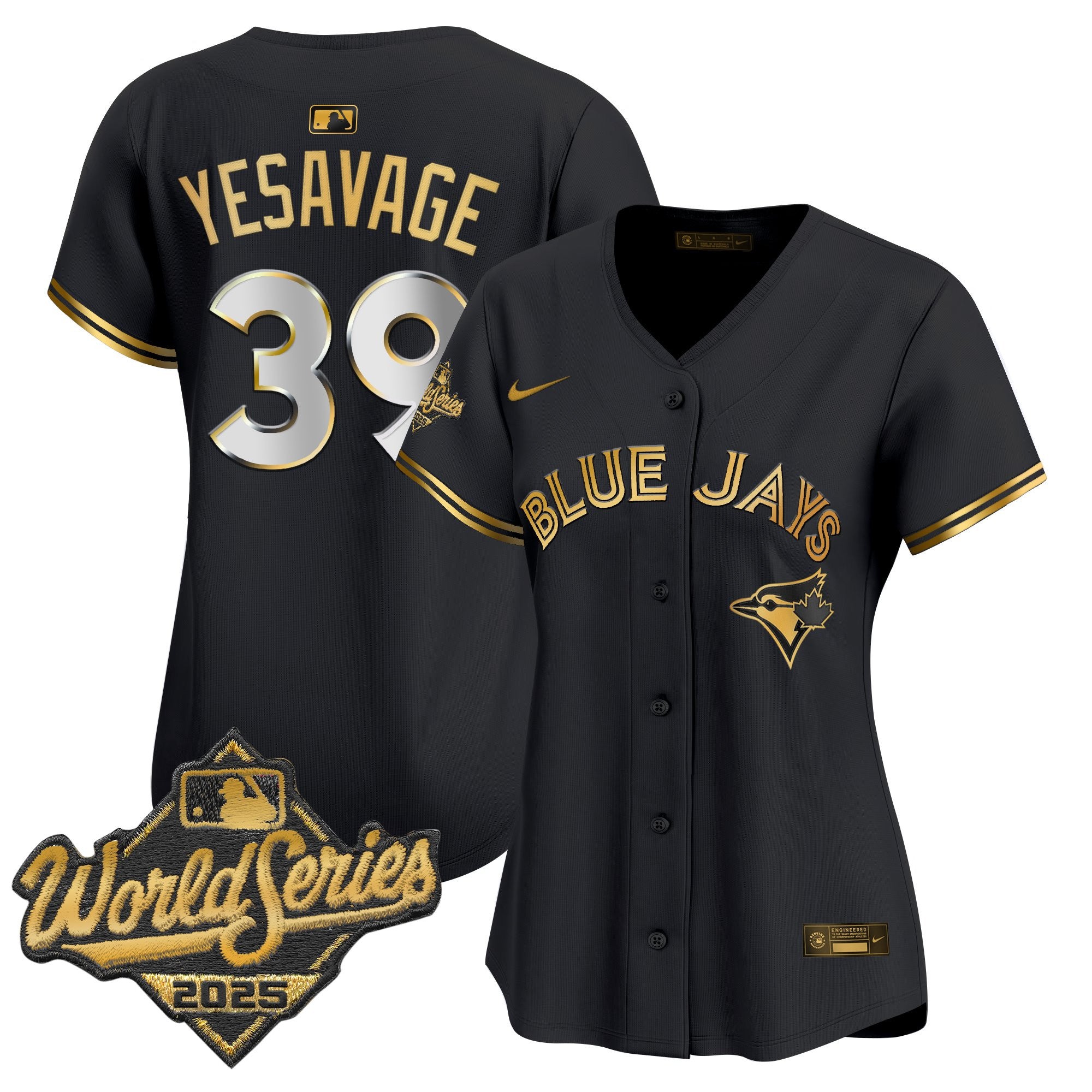 Women's Toronto Blue Jays 2025 World Series Vapor Premier Limited Jersey - All Stitched
