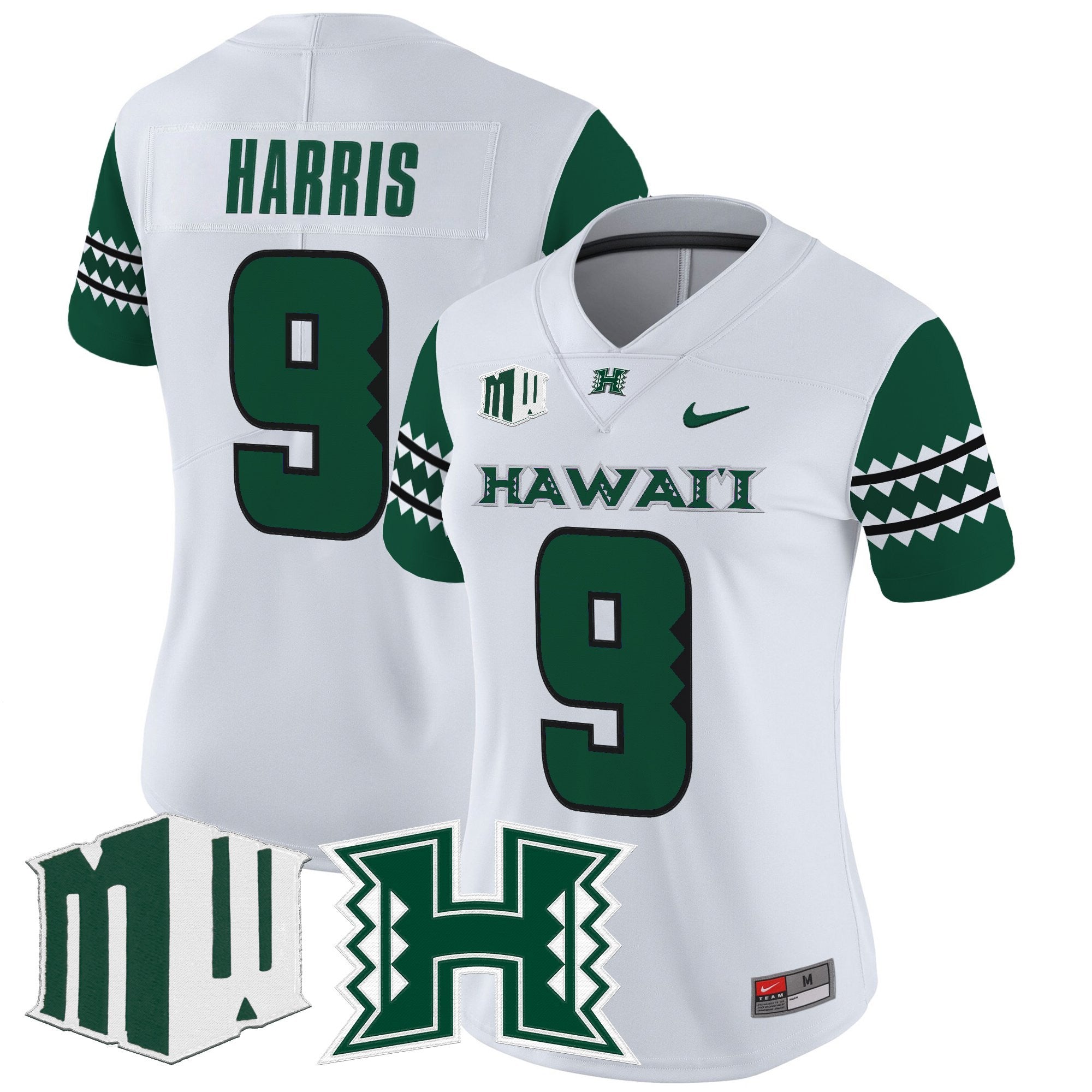 Women's Hawai'i Rainbow Warriors 2025 Vapor Limited Jersey - All Stitched