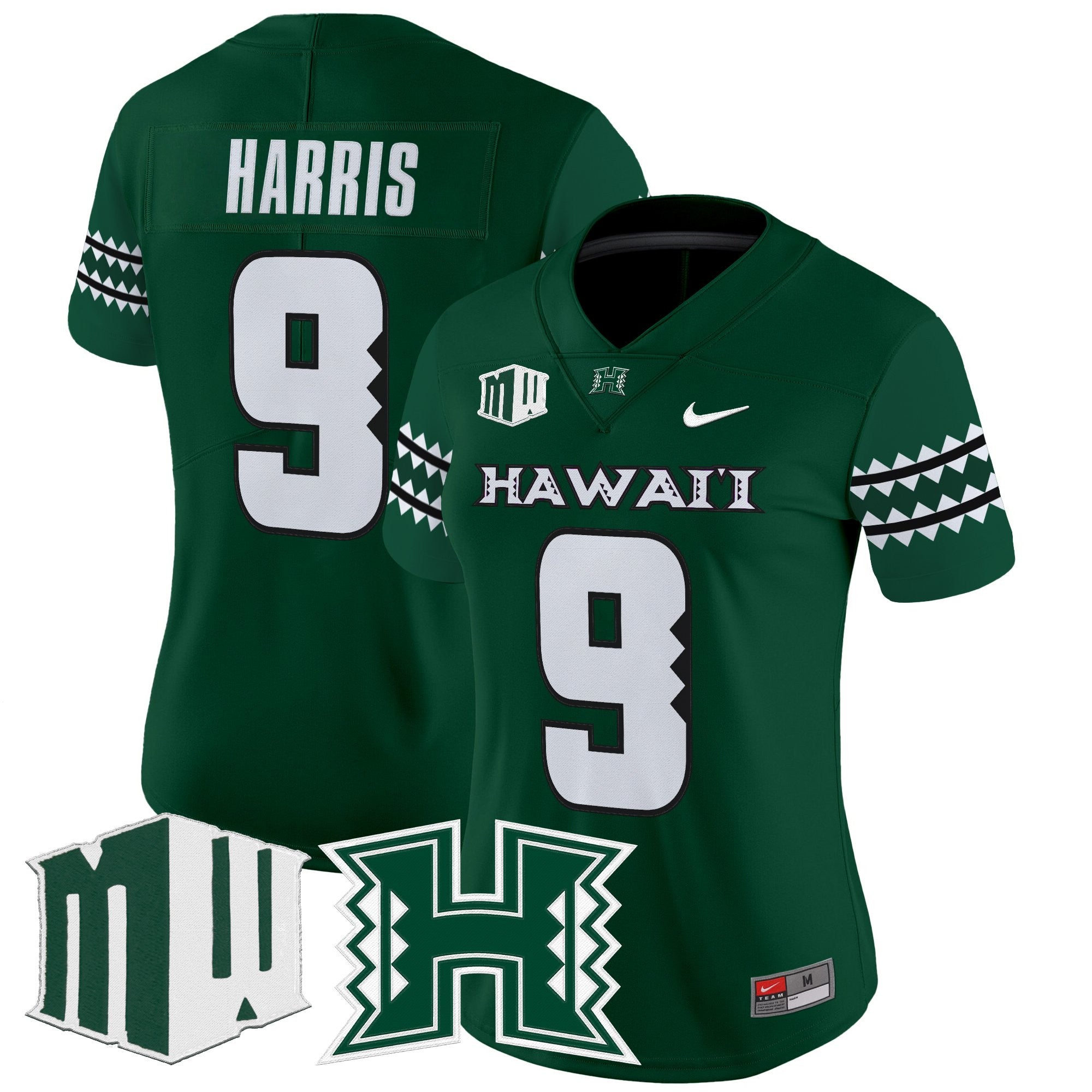 Women's Hawai'i Rainbow Warriors 2025 Vapor Limited Jersey - All Stitched
