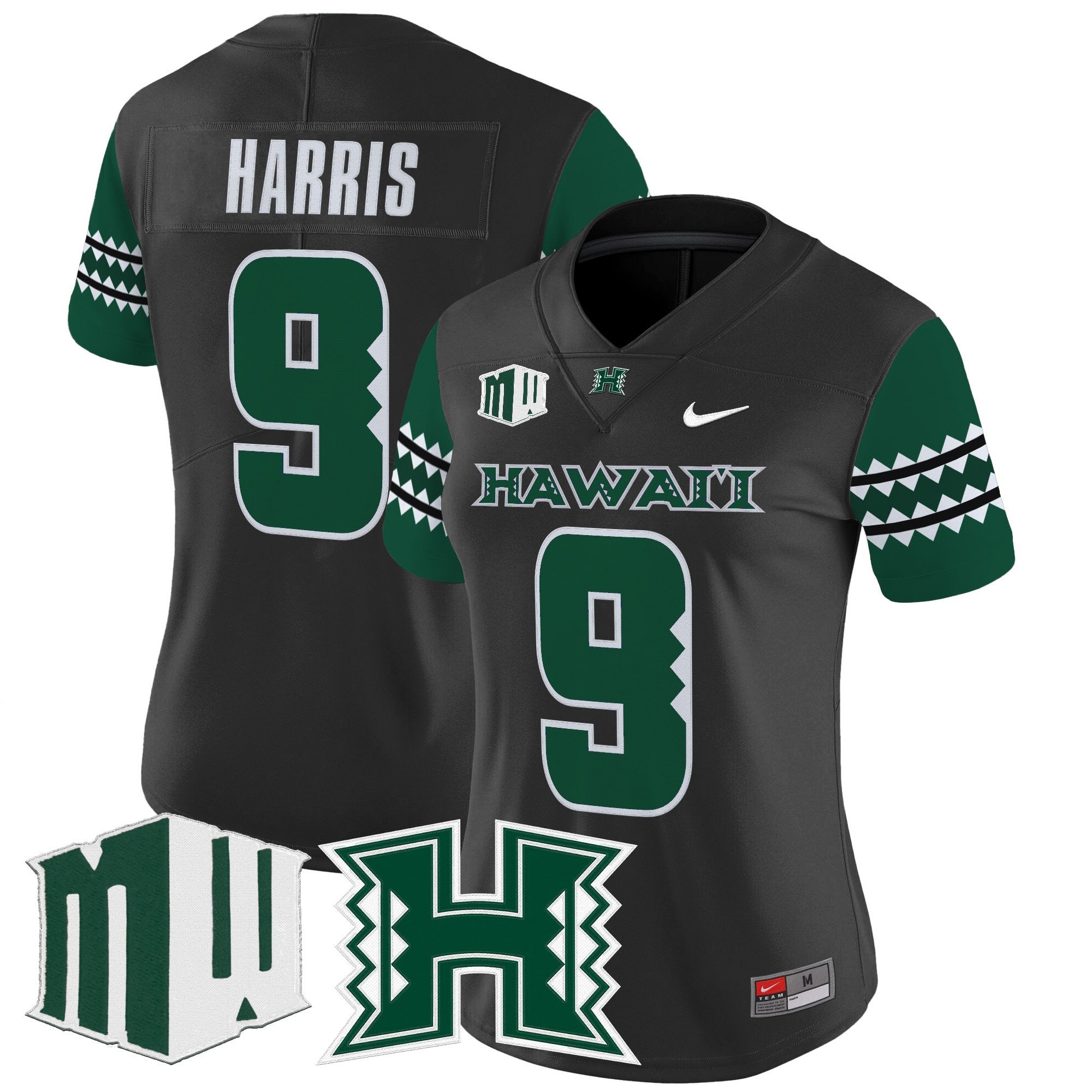 Women's Hawai'i Rainbow Warriors 2025 Vapor Limited Jersey - All Stitched