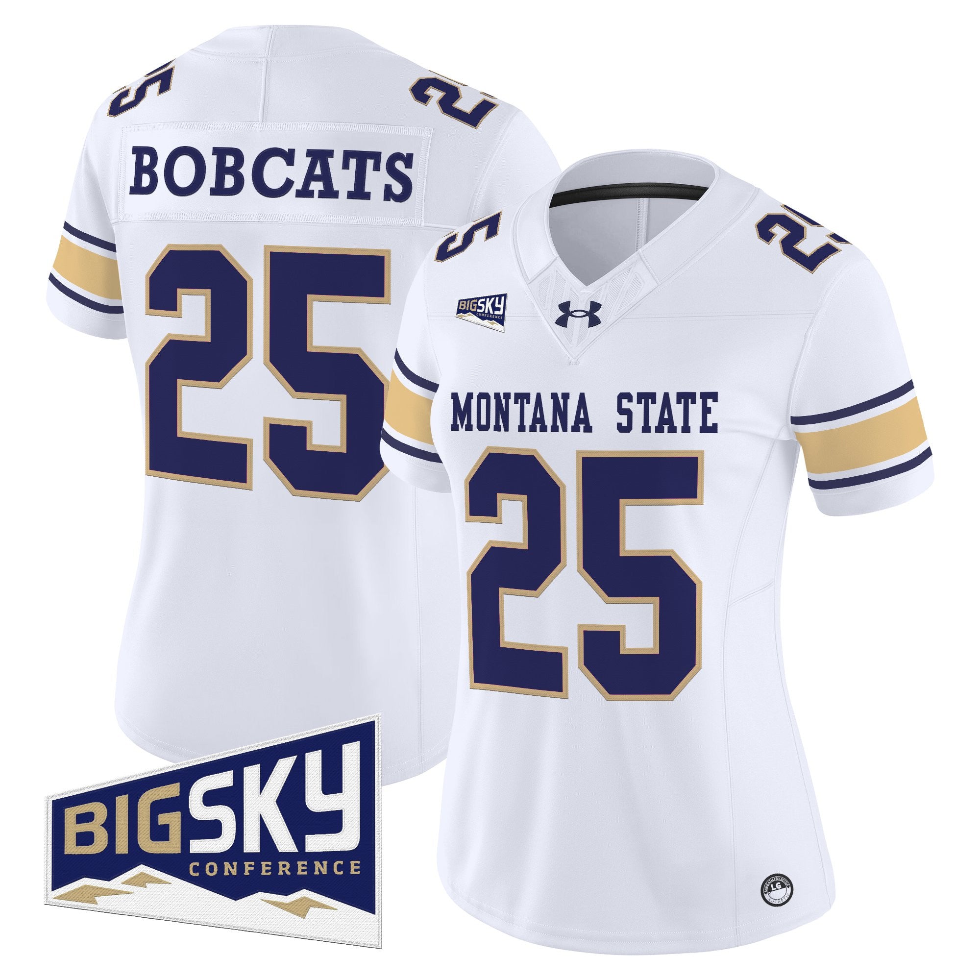 Women's Montana State Bobcats 2025 Vapor Limited Jersey - All Stitched