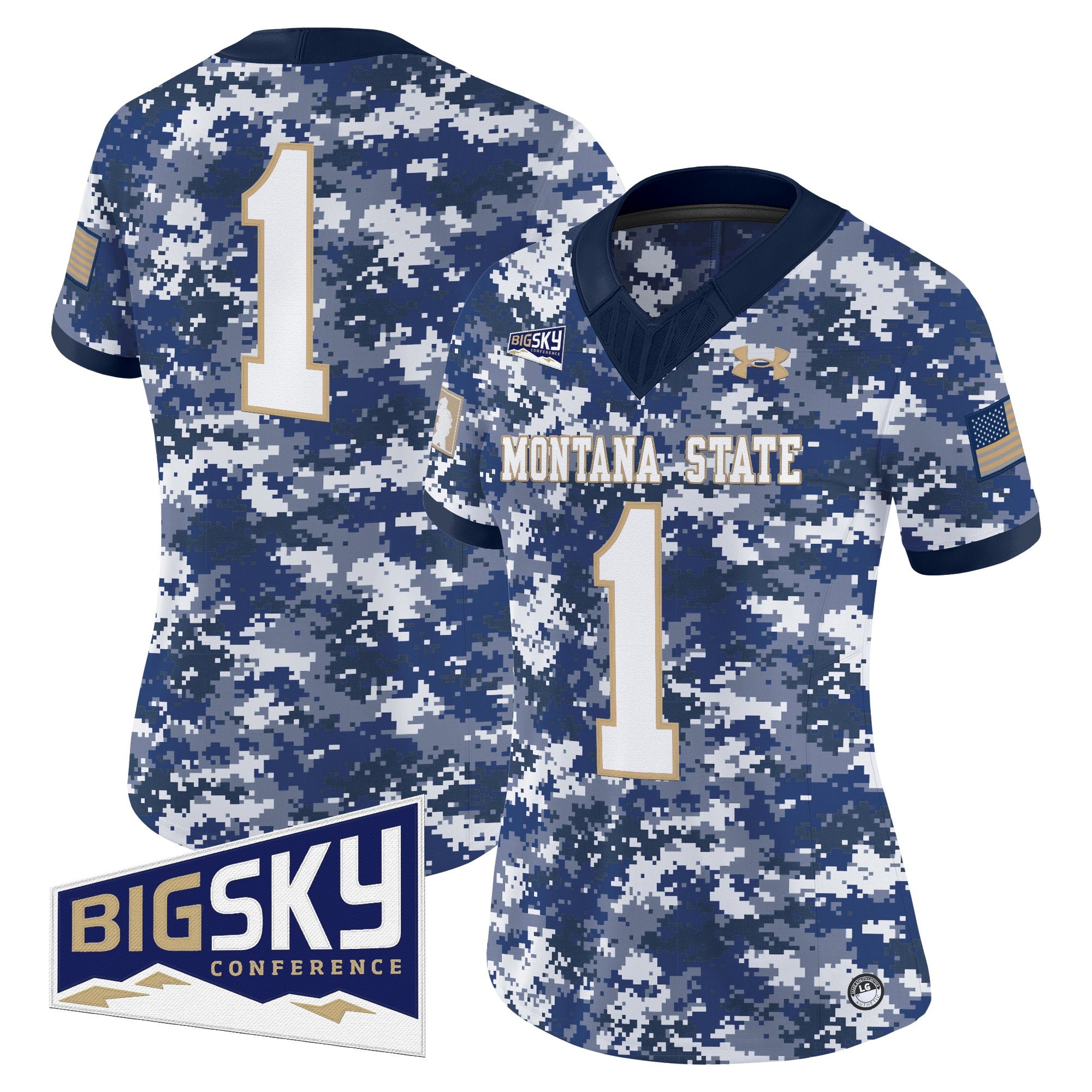 Women's Montana State Bobcats 2025 Vapor Limited Jersey - All Stitched