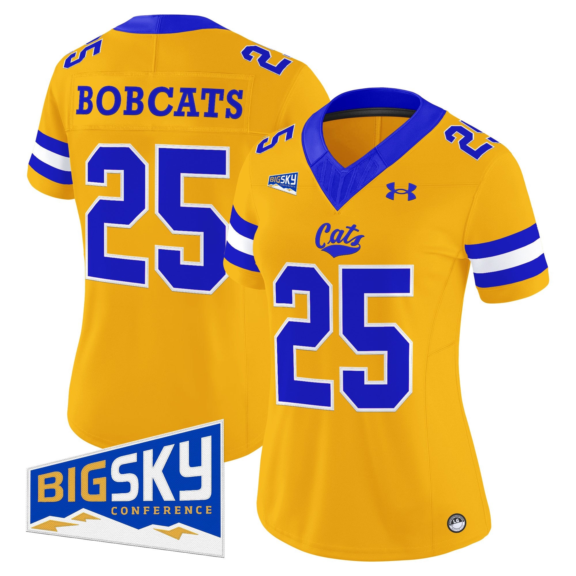 Women's Montana State Bobcats 2025 Vapor Limited Jersey - All Stitched