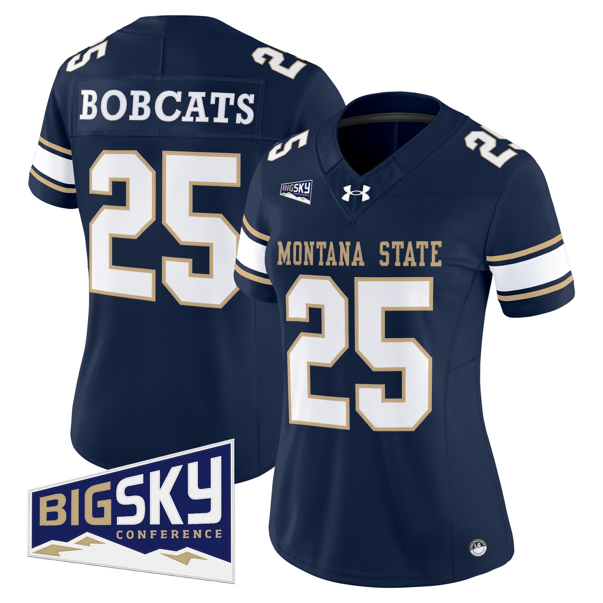 Women's Montana State Bobcats 2025 Vapor Limited Jersey - All Stitched