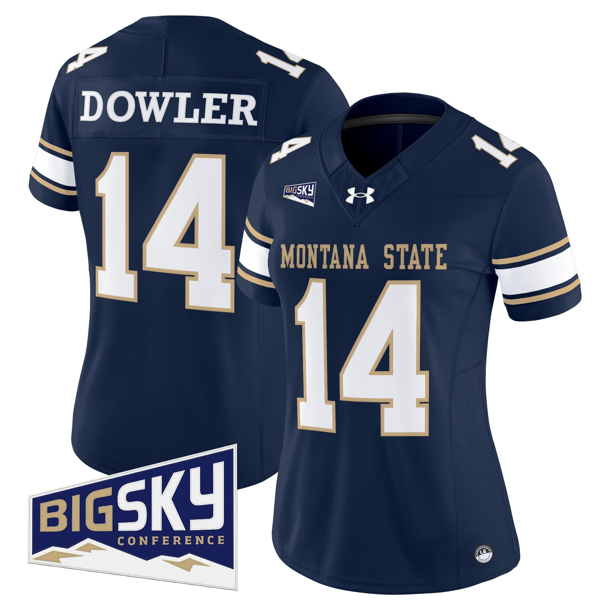 Women's Montana State Bobcats 2025 Vapor Limited Jersey - All Stitched