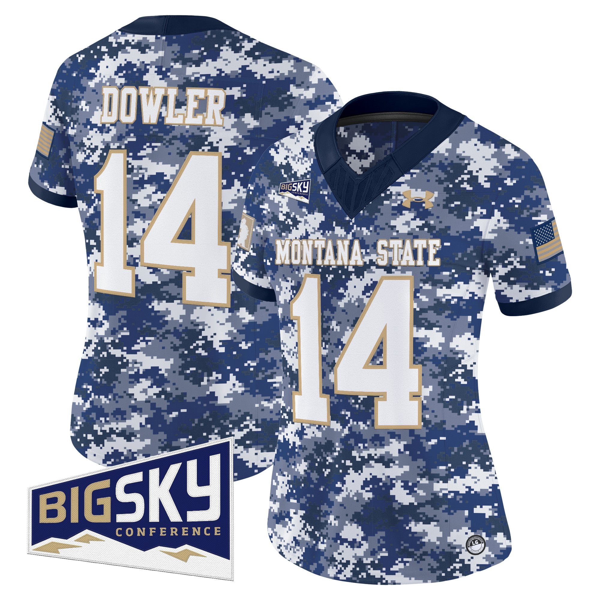 Women's Montana State Bobcats 2025 Vapor Limited Jersey - All Stitched