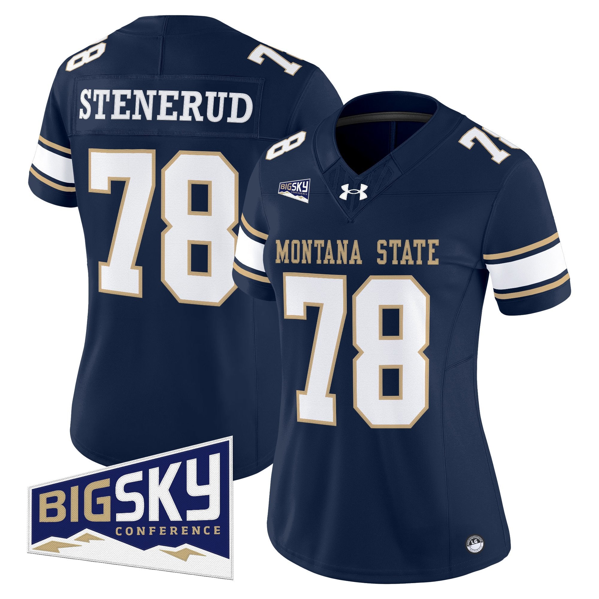 Women's Montana State Bobcats 2025 Vapor Limited Jersey - All Stitched