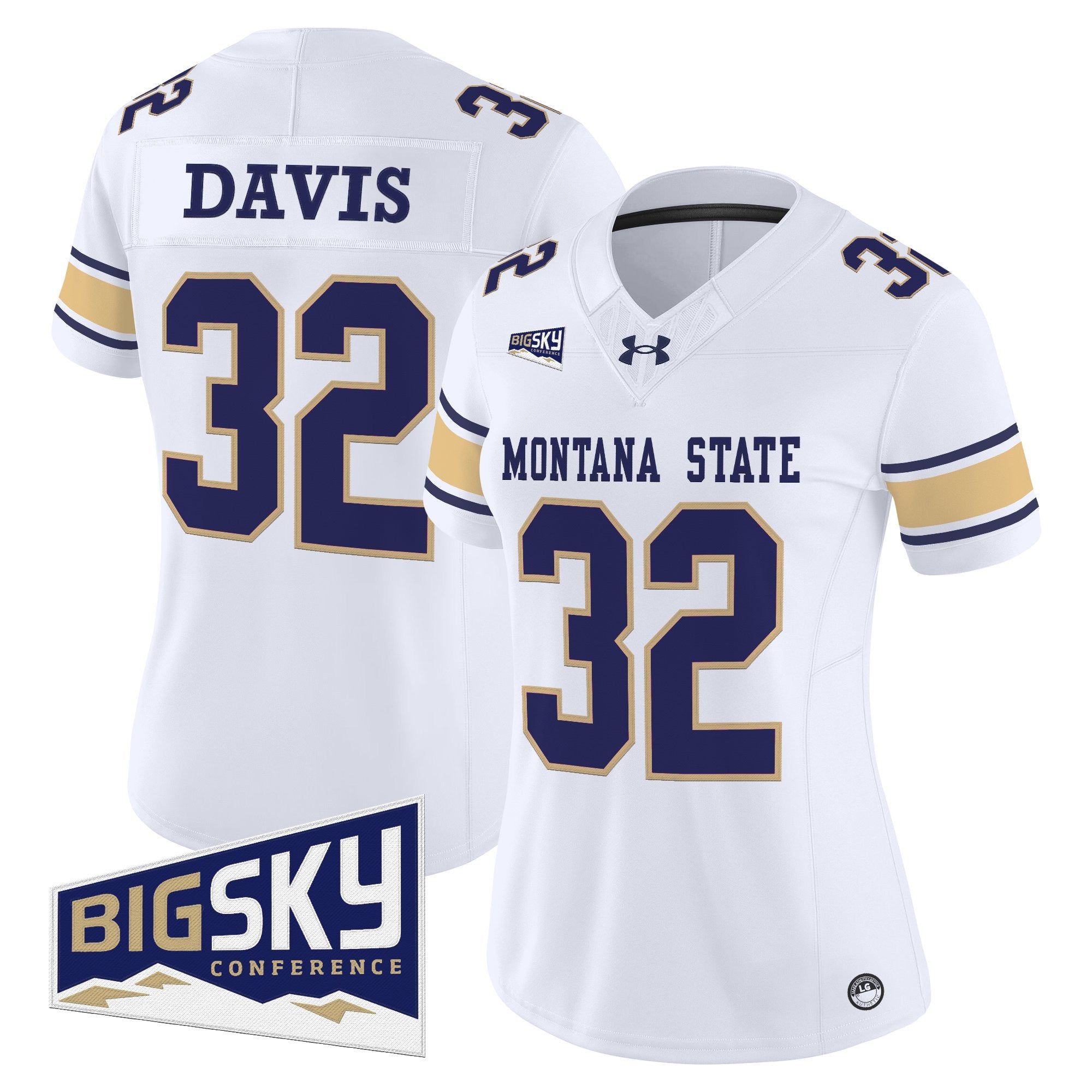 Women's Montana State Bobcats 2025 Vapor Limited Jersey - All Stitched