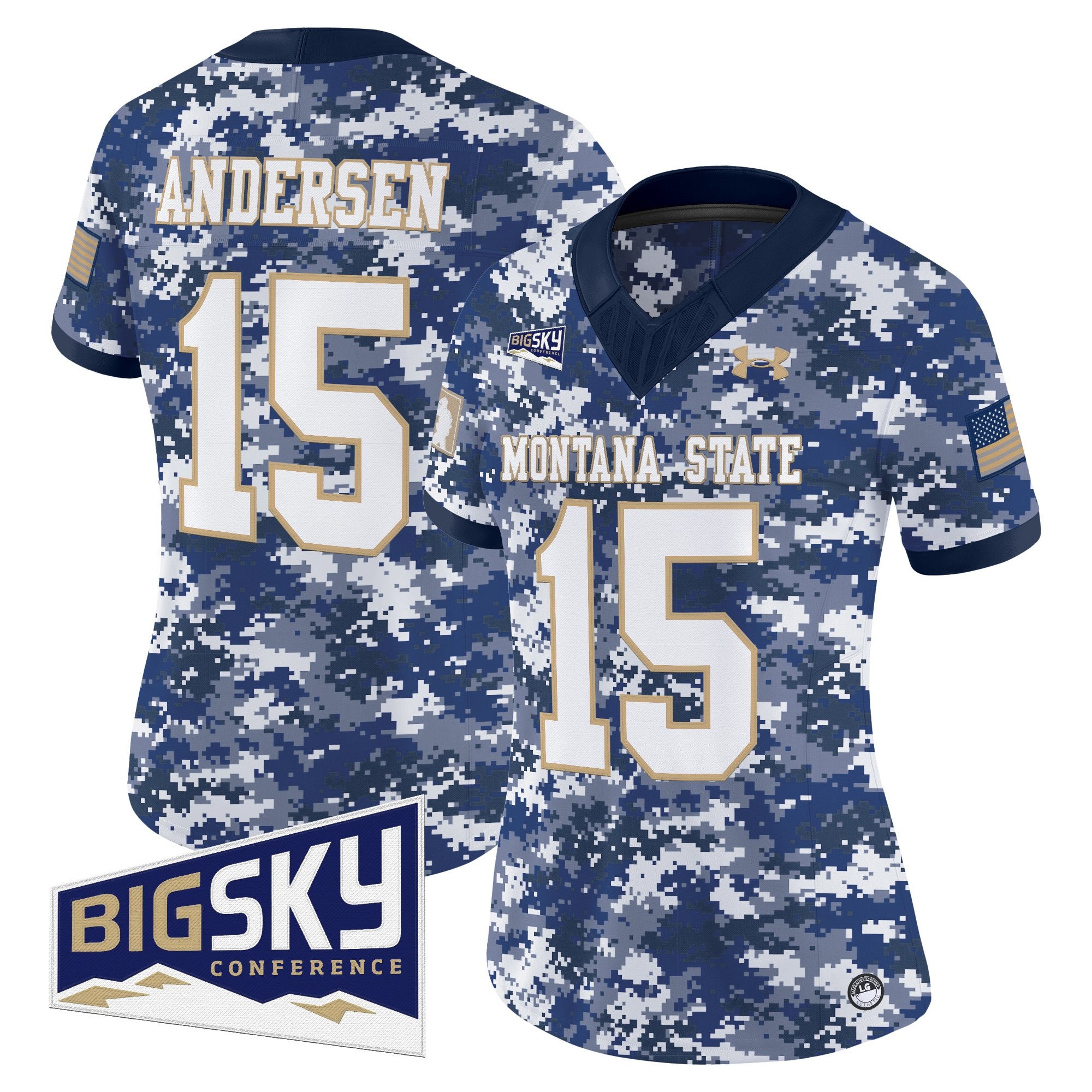 Women's Montana State Bobcats 2025 Vapor Limited Jersey - All Stitched