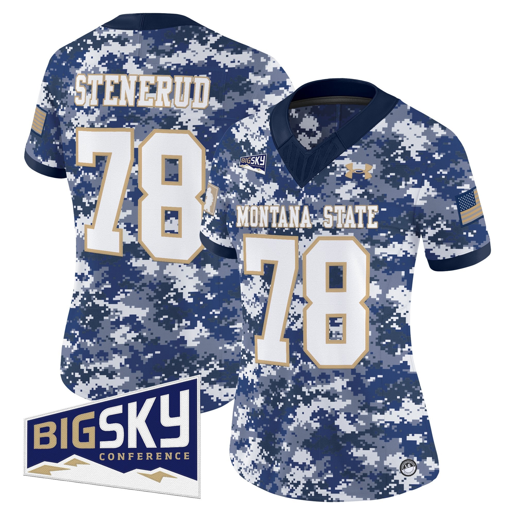 Women's Montana State Bobcats 2025 Vapor Limited Jersey - All Stitched