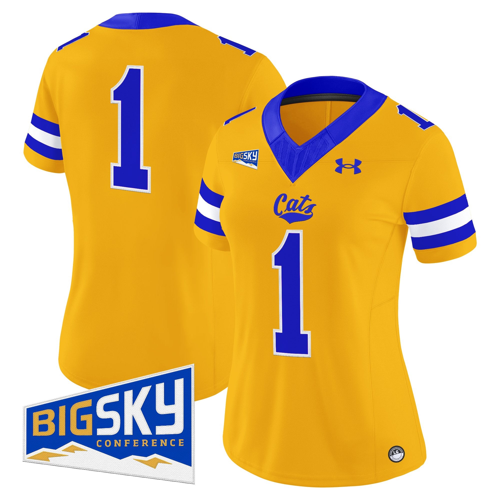 Women's Montana State Bobcats 2025 Vapor Limited Jersey - All Stitched