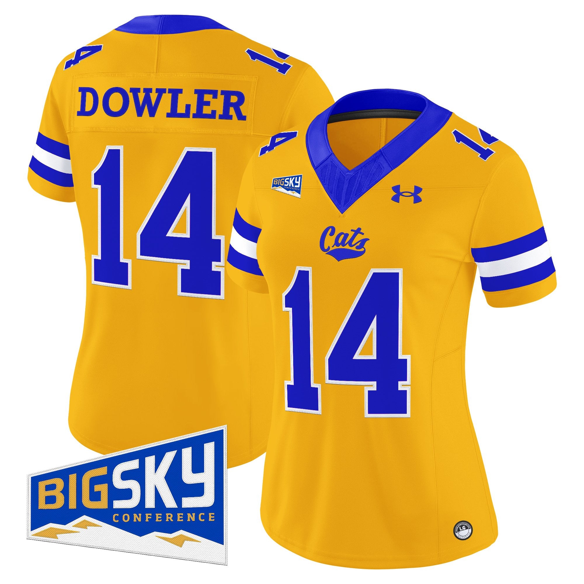 Women's Montana State Bobcats 2025 Vapor Limited Jersey - All Stitched