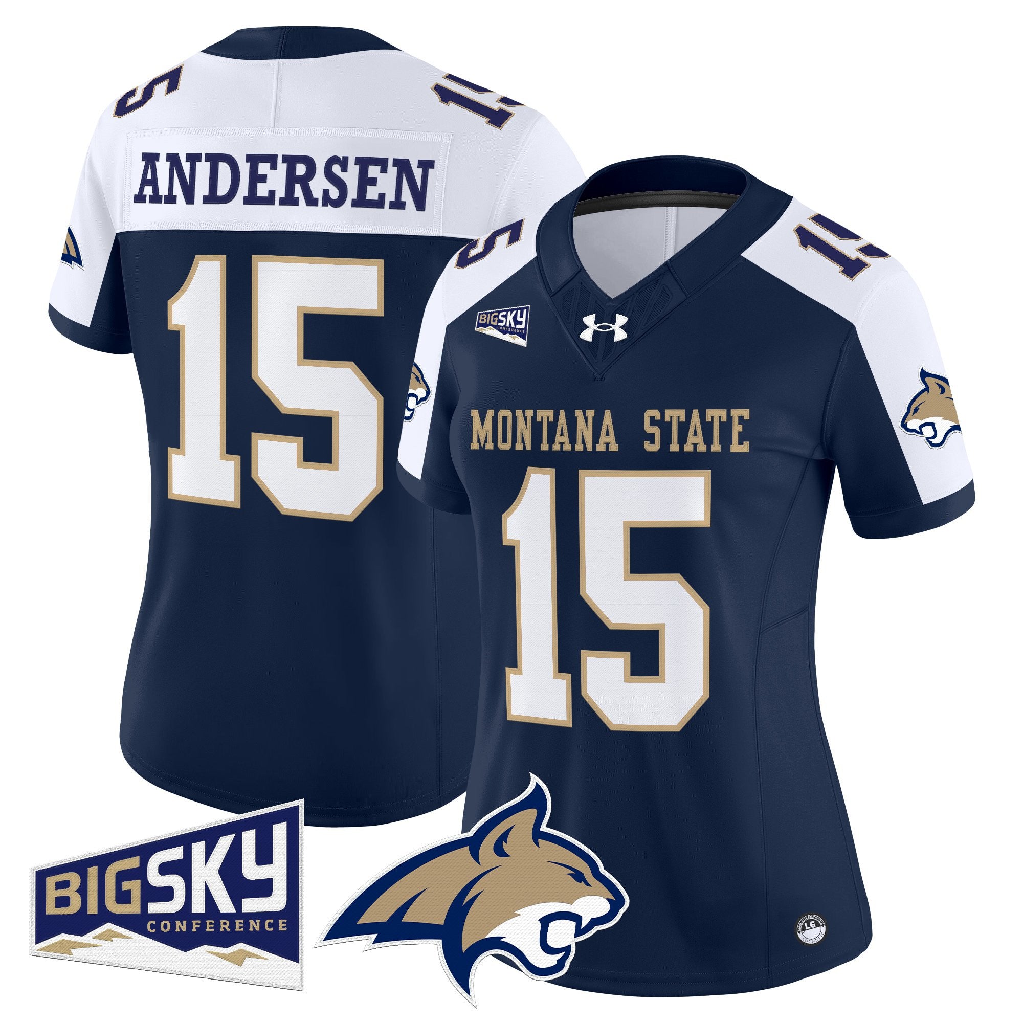 Women's Montana State Bobcats 2025 Vapor Limited Jersey - All Stitched