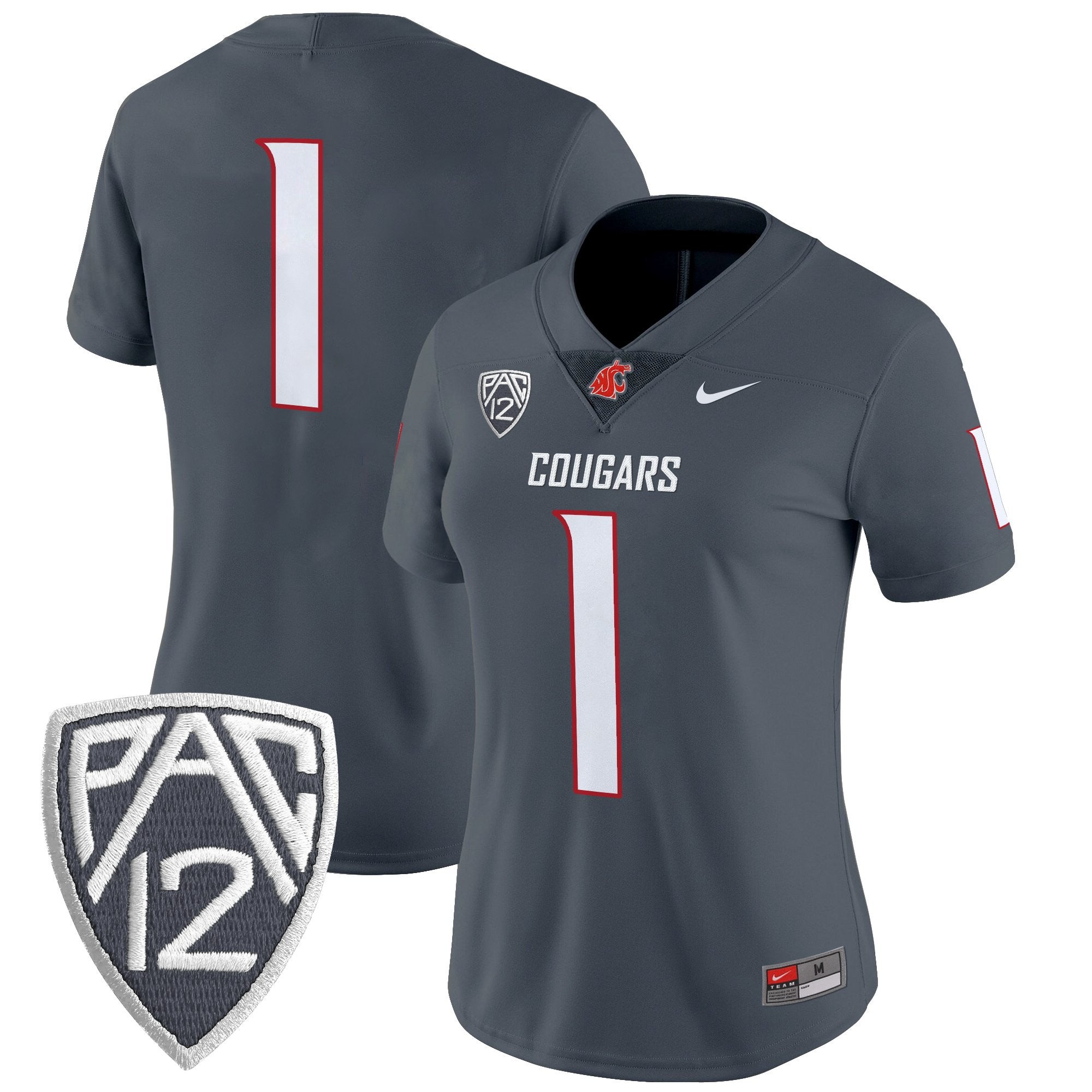 Women's Washington State Cougars 2025 Vapor Limited Jersey V2 - All Stitched