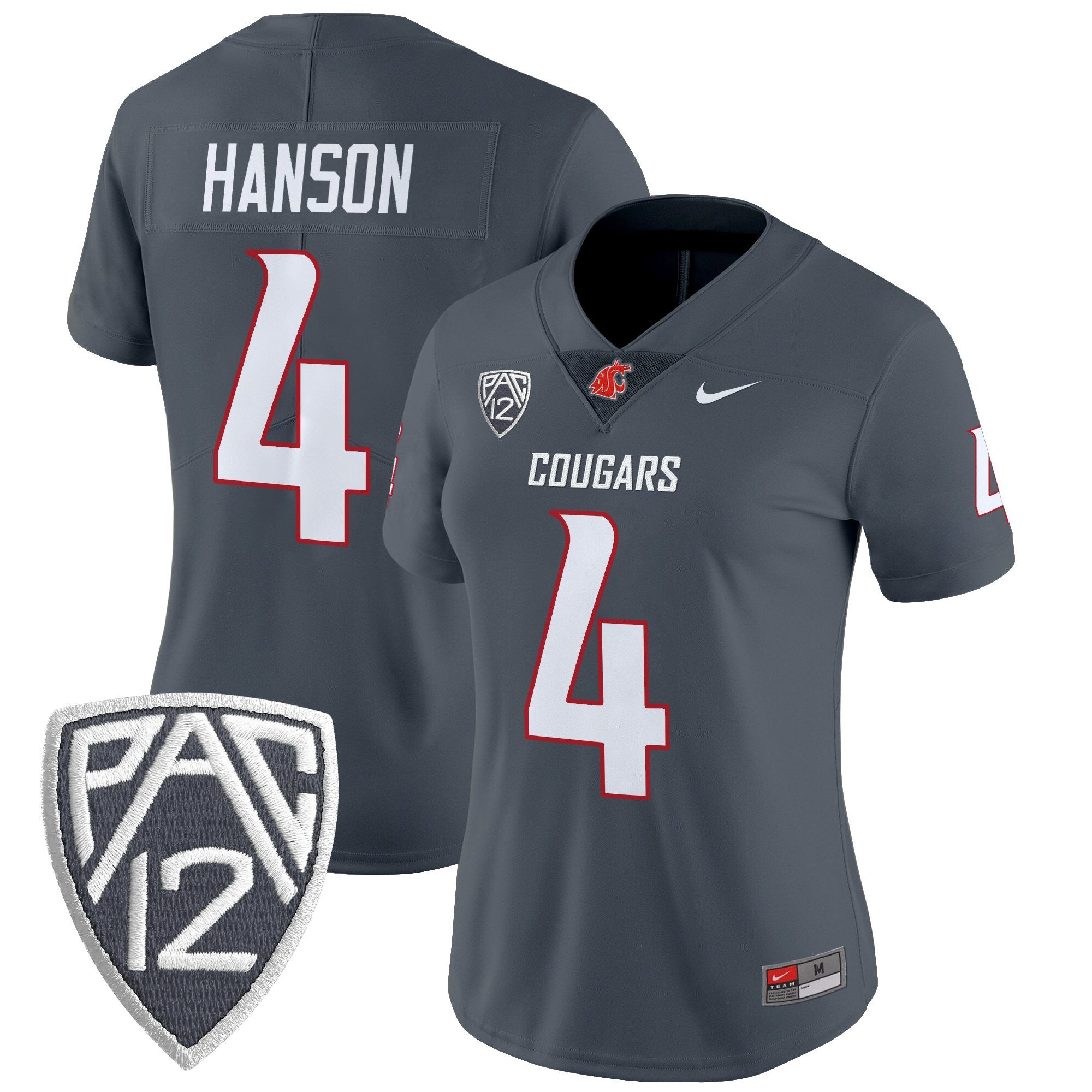 Women's Washington State Cougars 2025 Vapor Limited Jersey V2 - All Stitched