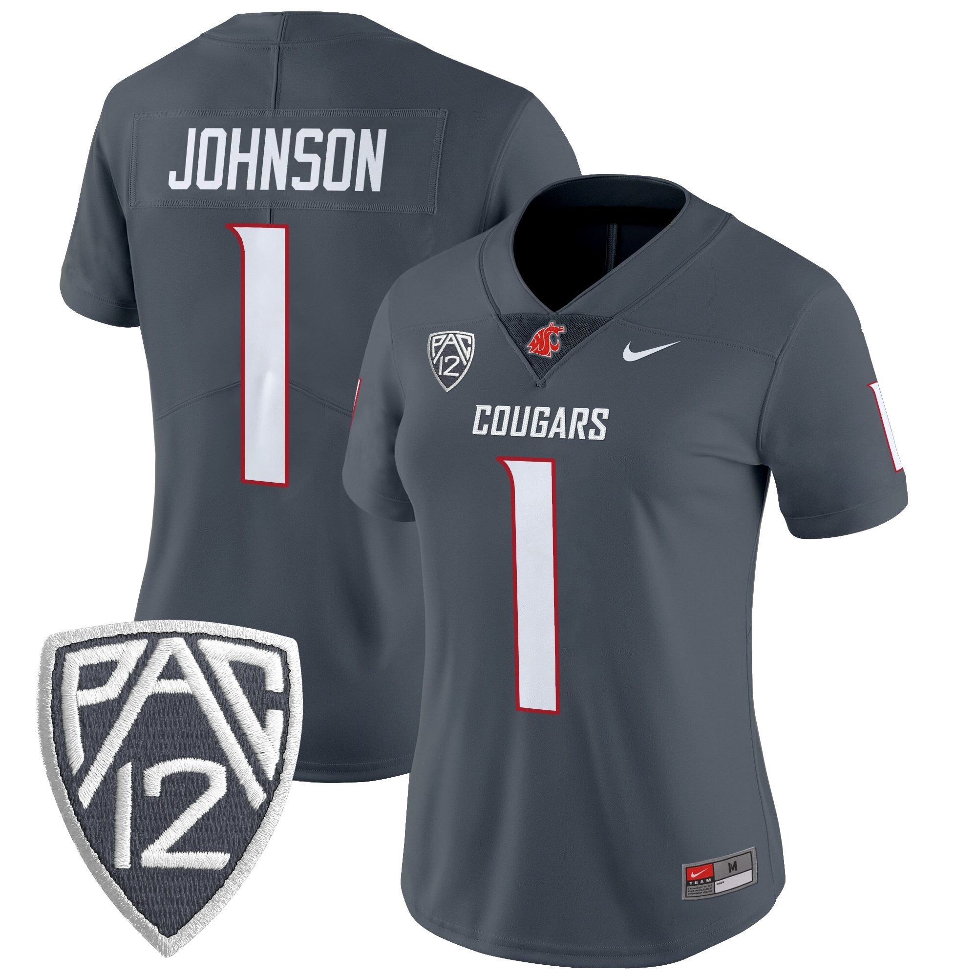 Women's Washington State Cougars 2025 Vapor Limited Jersey V2 - All Stitched