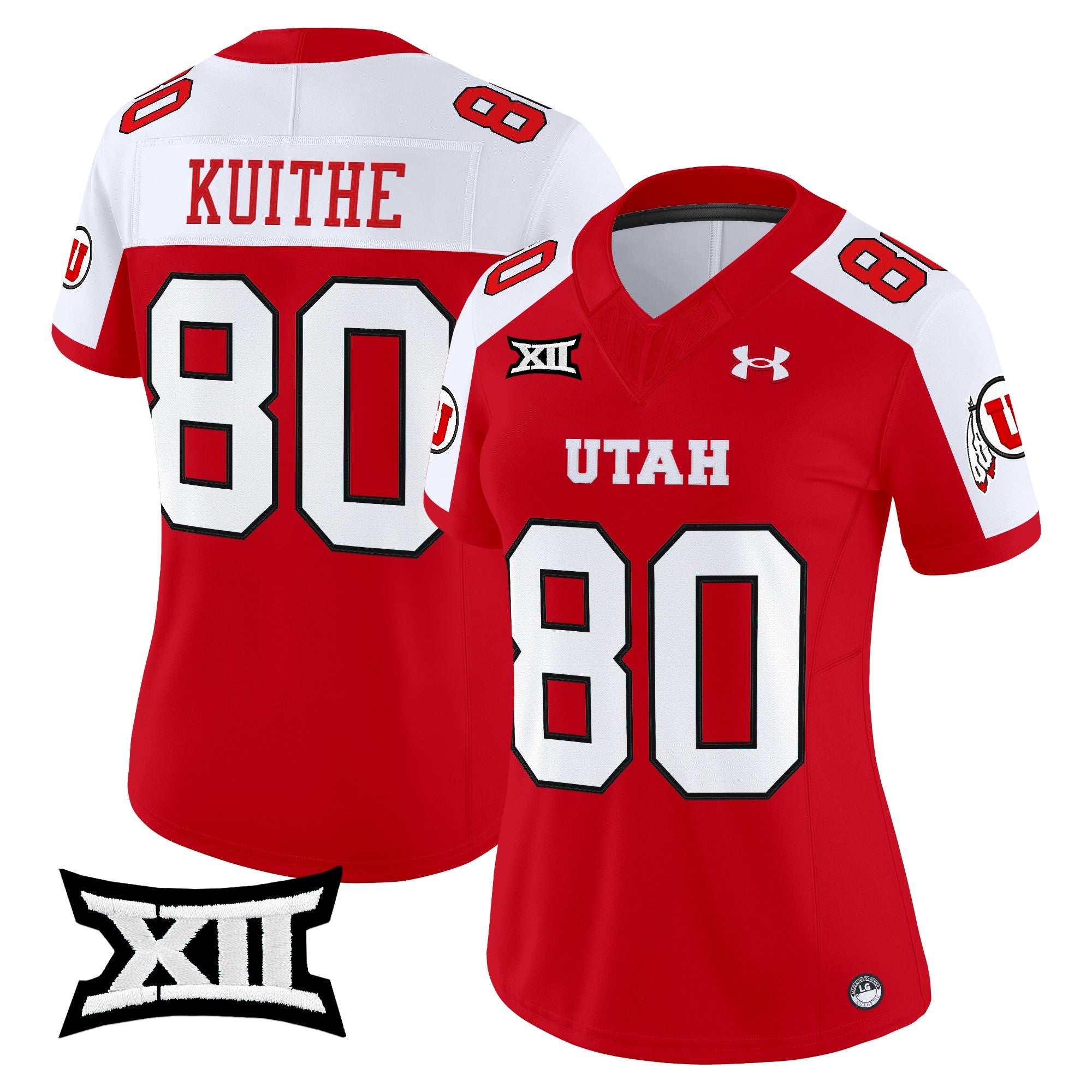 Women's Utah Utes 2025 Vapor Limited Jersey - All Stitched