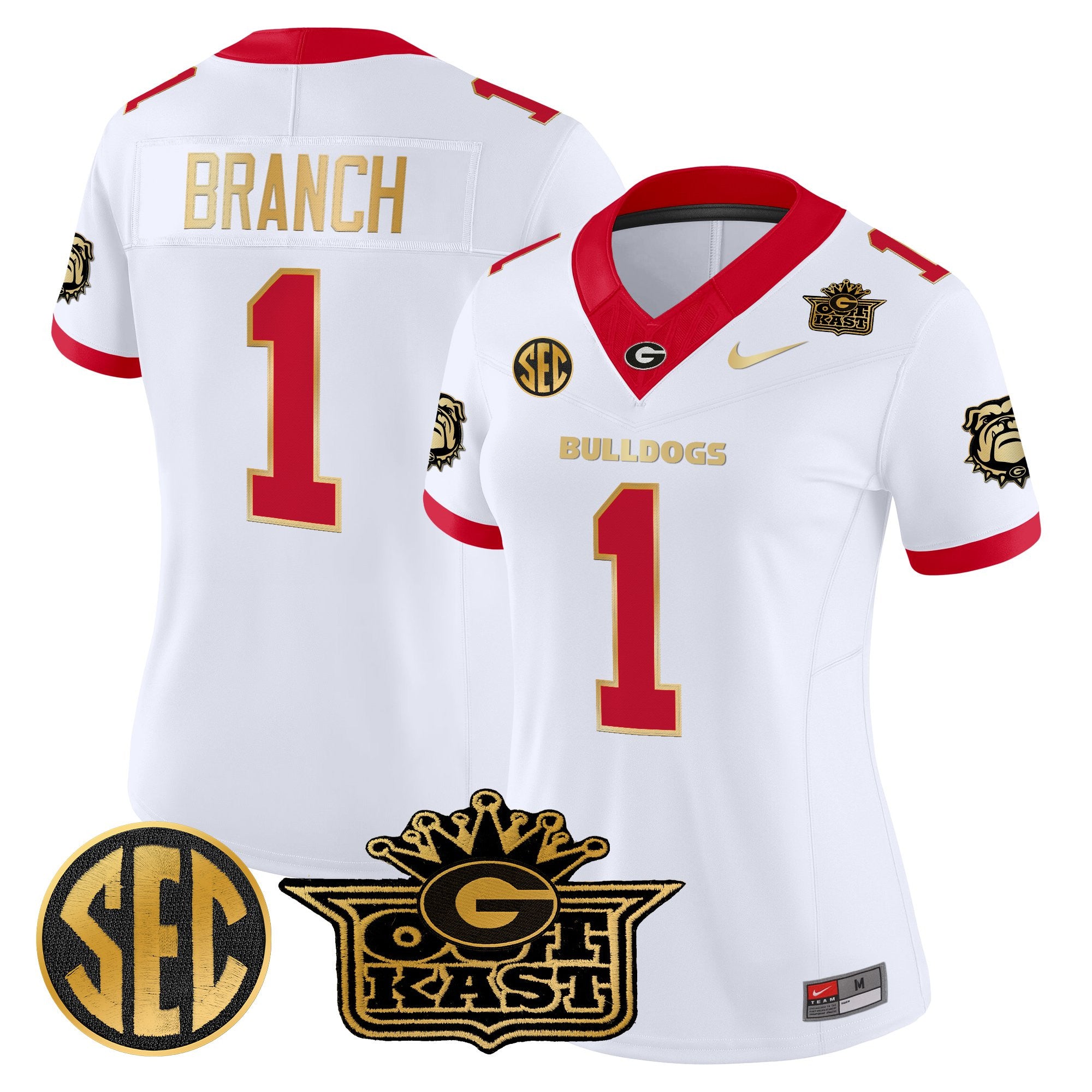 Women's Outkast x Georgia Bulldogs Vapor Limited Jersey - All stitched