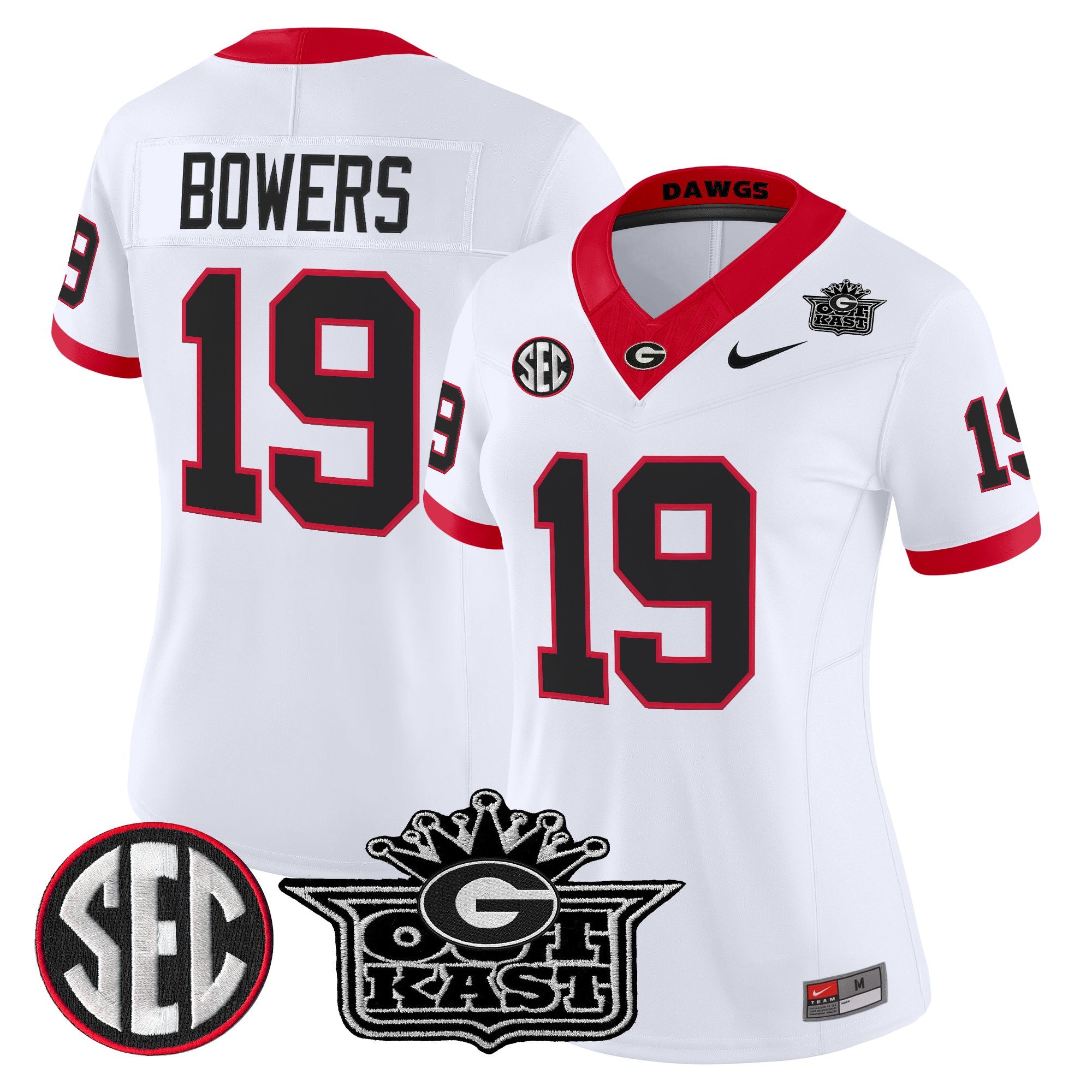Women's Outkast x Georgia Bulldogs Vapor Limited Jersey - All stitched