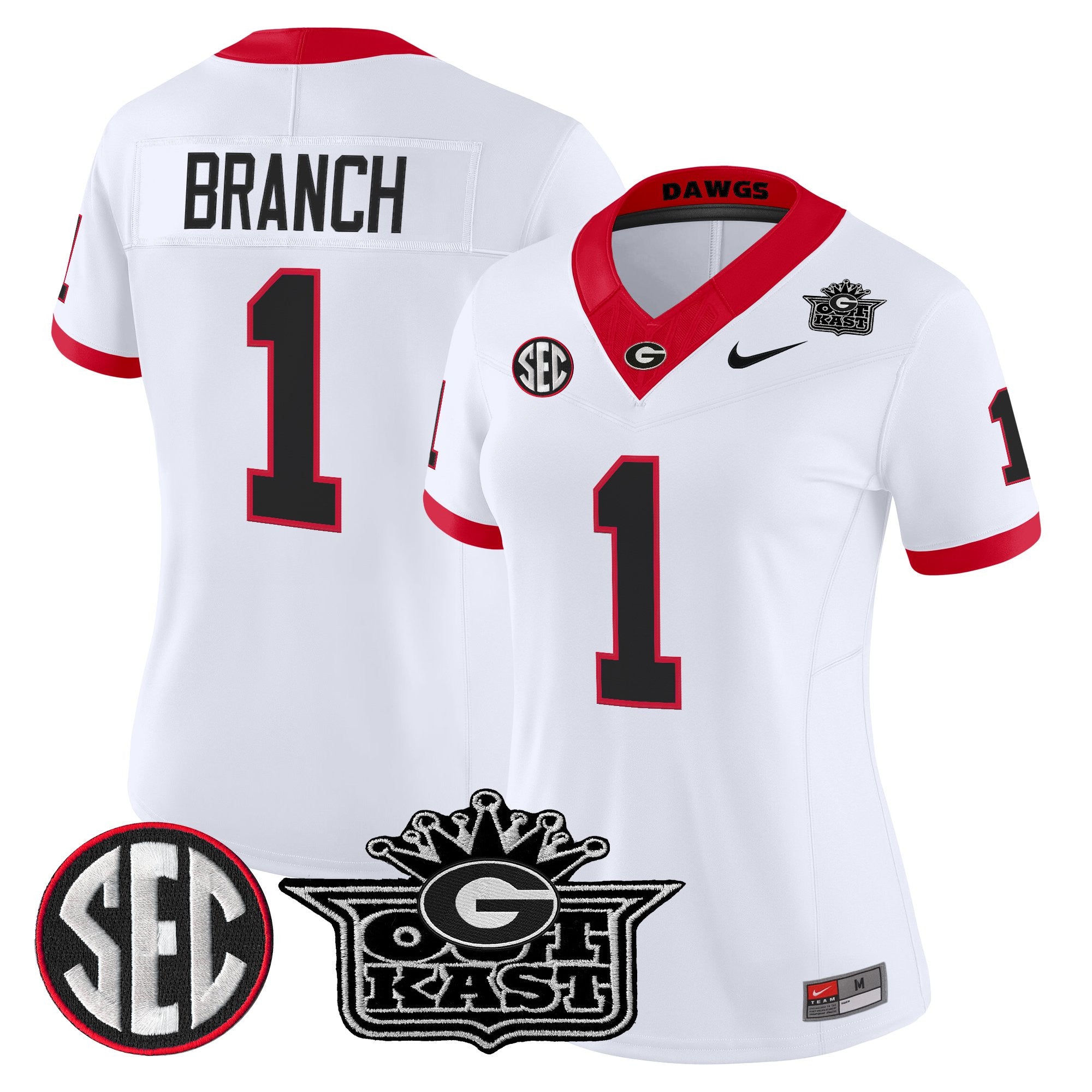 Women's Outkast x Georgia Bulldogs Vapor Limited Jersey - All stitched