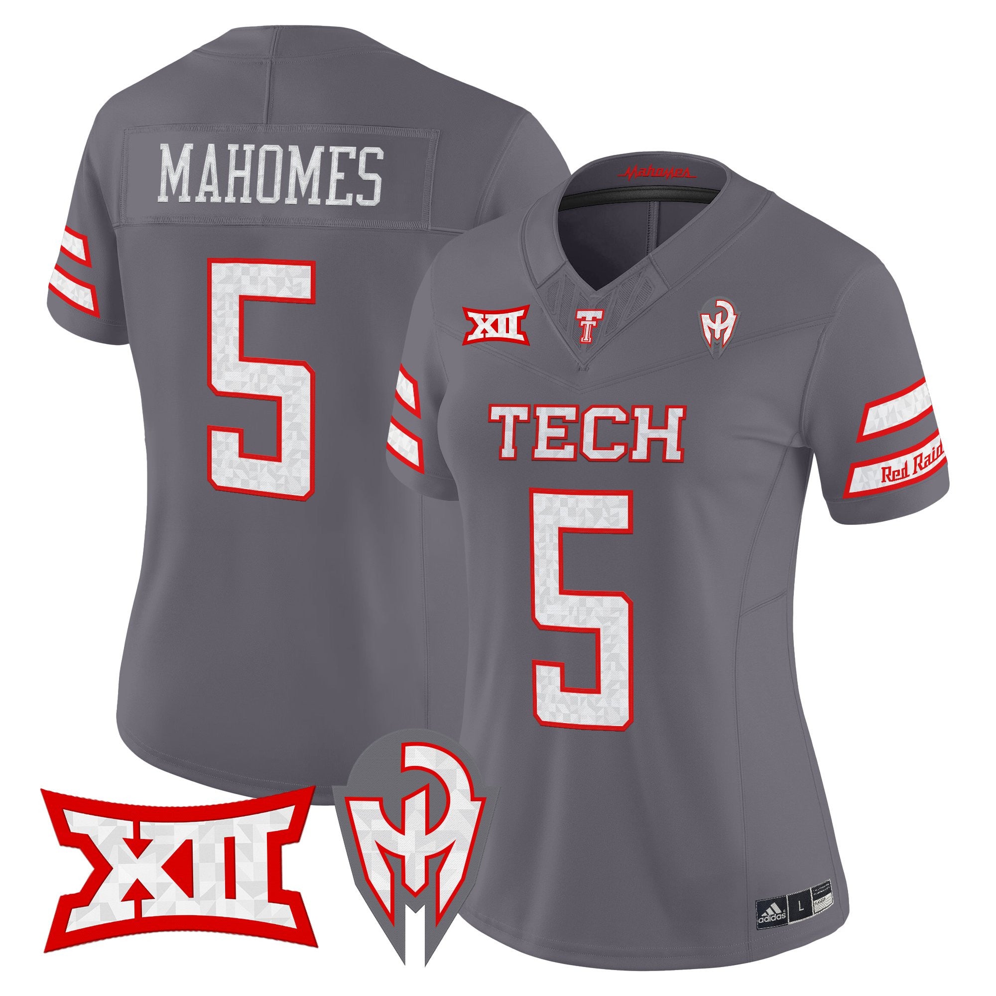 Women's Texas Tech Red Raiders 'Too Cold' Vapor Limited Jersey - Mahomes Collection - All Stitched