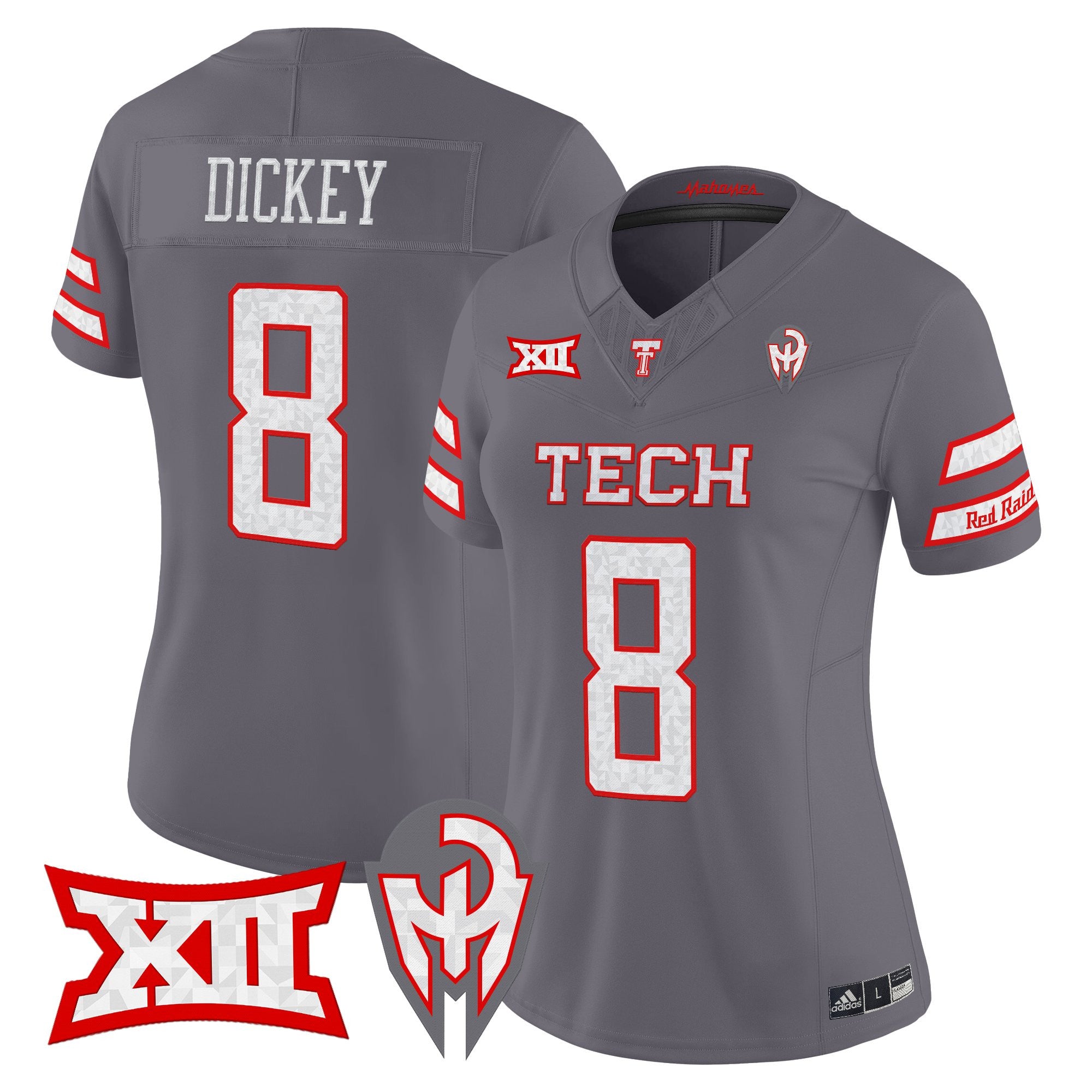 Women's Texas Tech Red Raiders 'Too Cold' Vapor Limited Jersey - Mahomes Collection - All Stitched