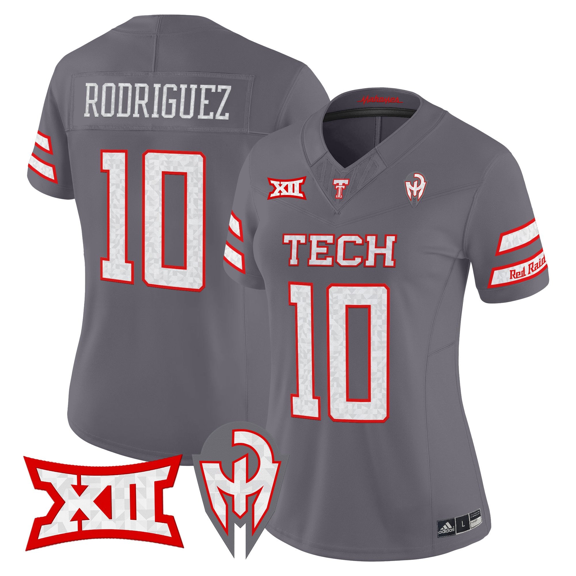 Women's Texas Tech Red Raiders 'Too Cold' Vapor Limited Jersey - Mahomes Collection - All Stitched